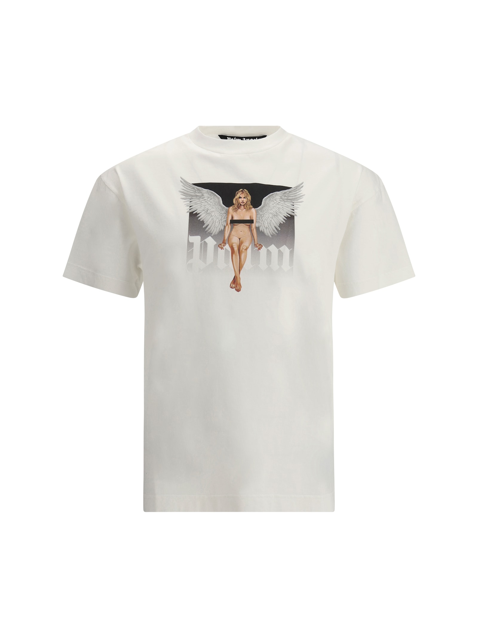 crystal White Cotton T-shirt