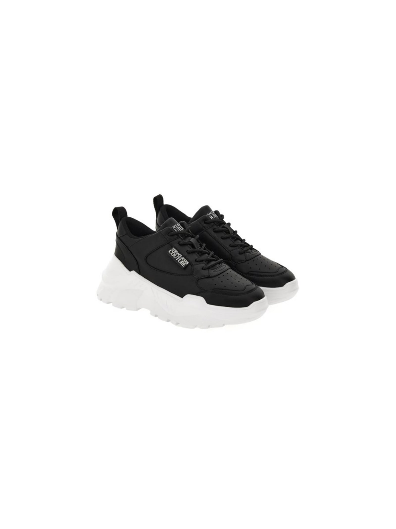 Versace Jeans Couture Womens Sneakers In Black