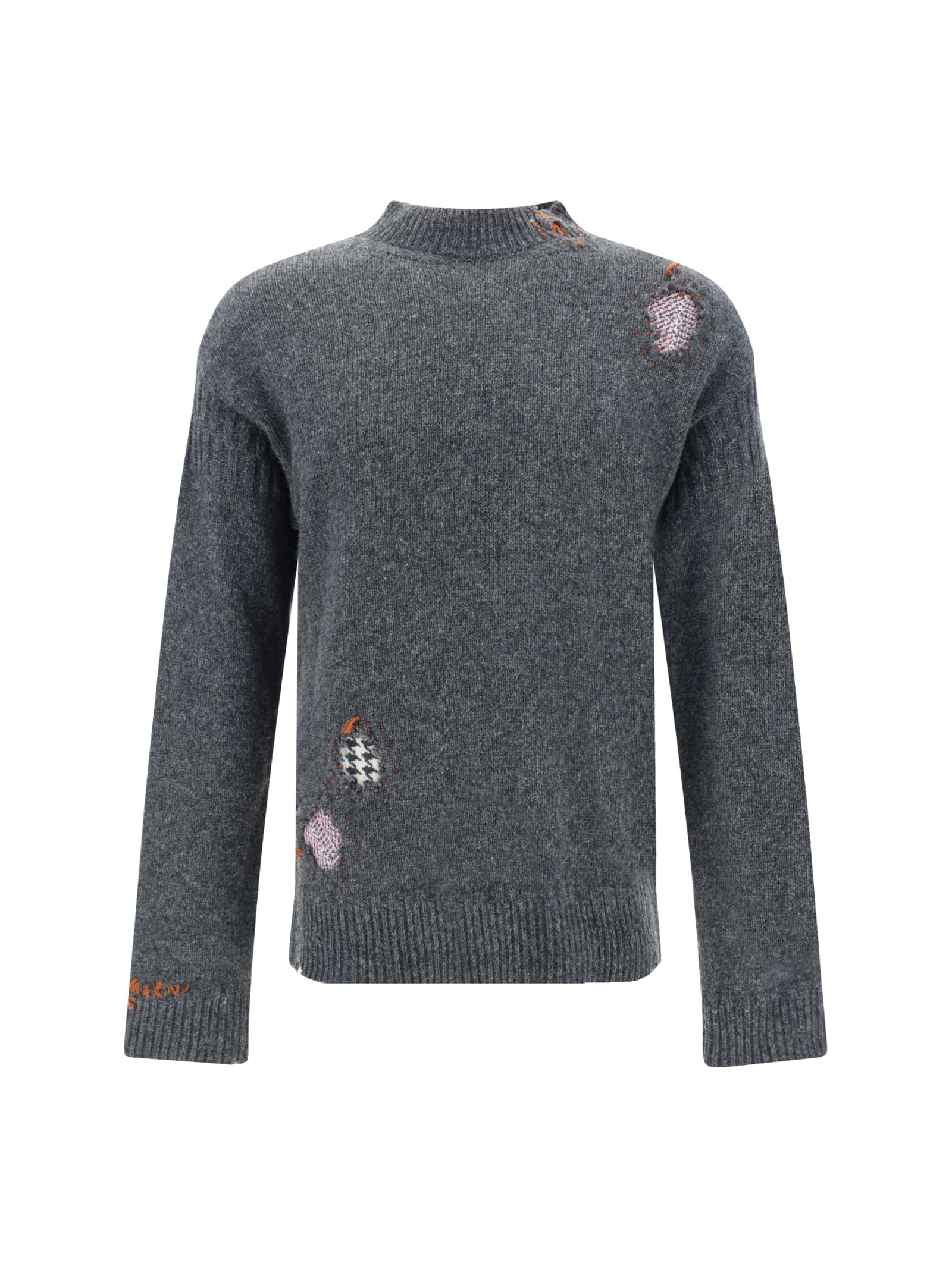 Shop Marni Sweater In Grey