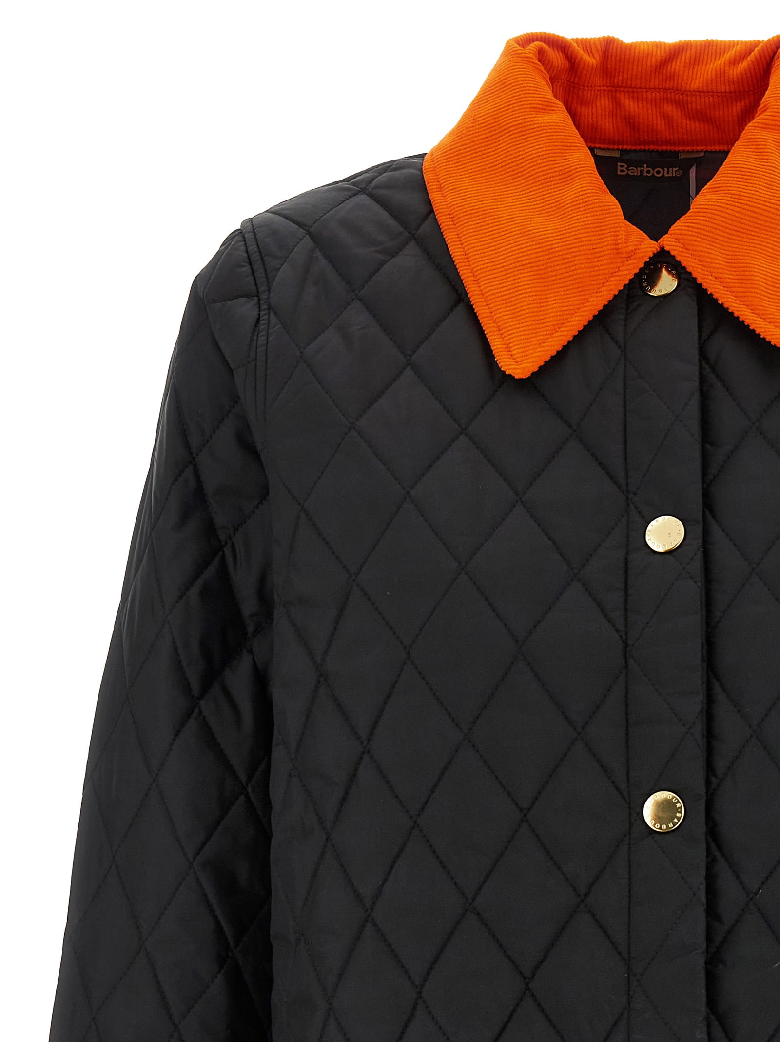 Barbour Icons Modern Puffer Jackets Black In Black