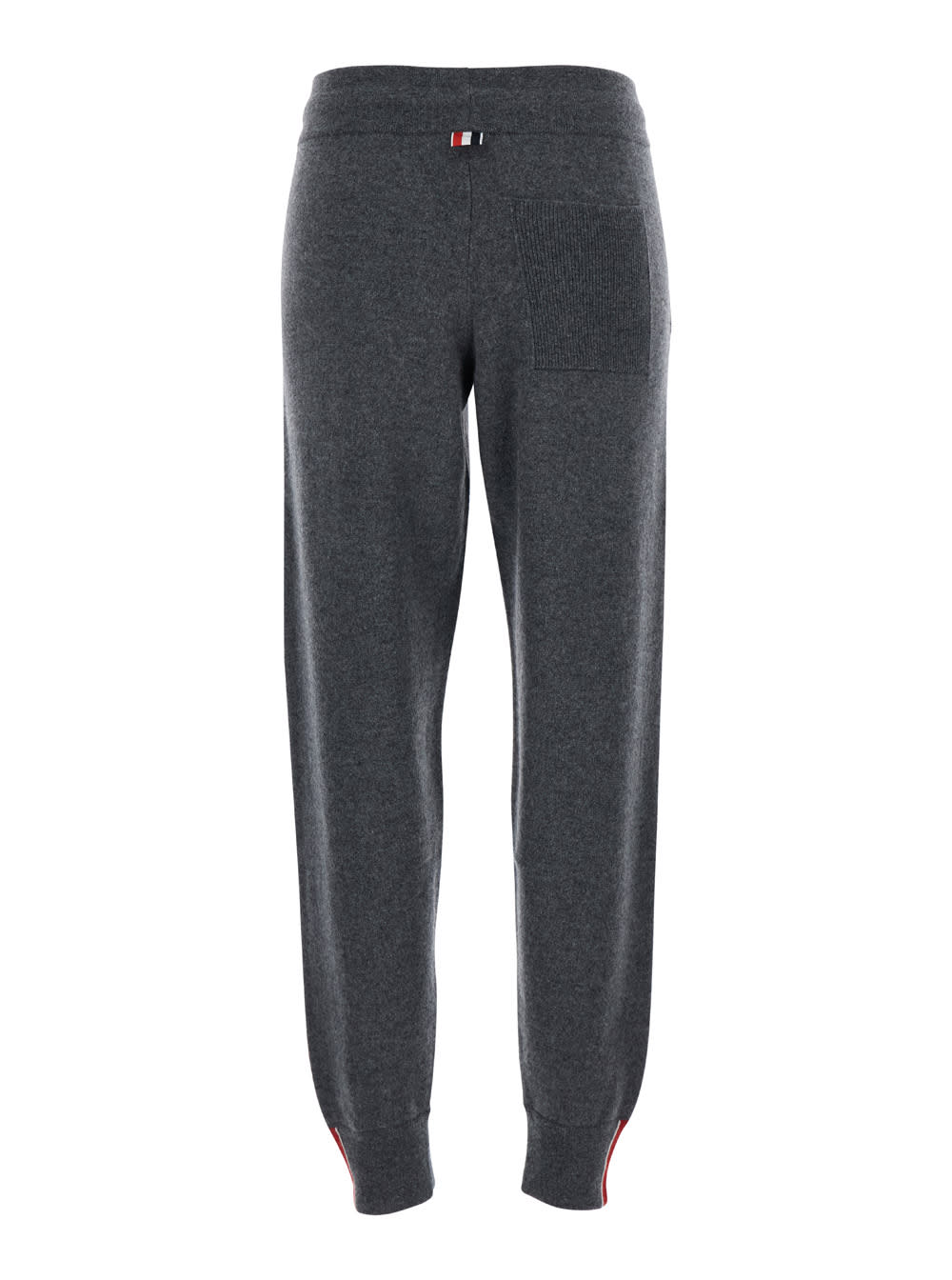 Shop Thom Browne Grey Pants With Drawstring In Cashmere Woman