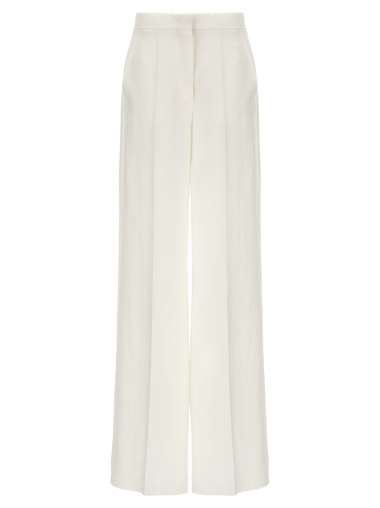 Shop Max Mara Hangar Pants In White