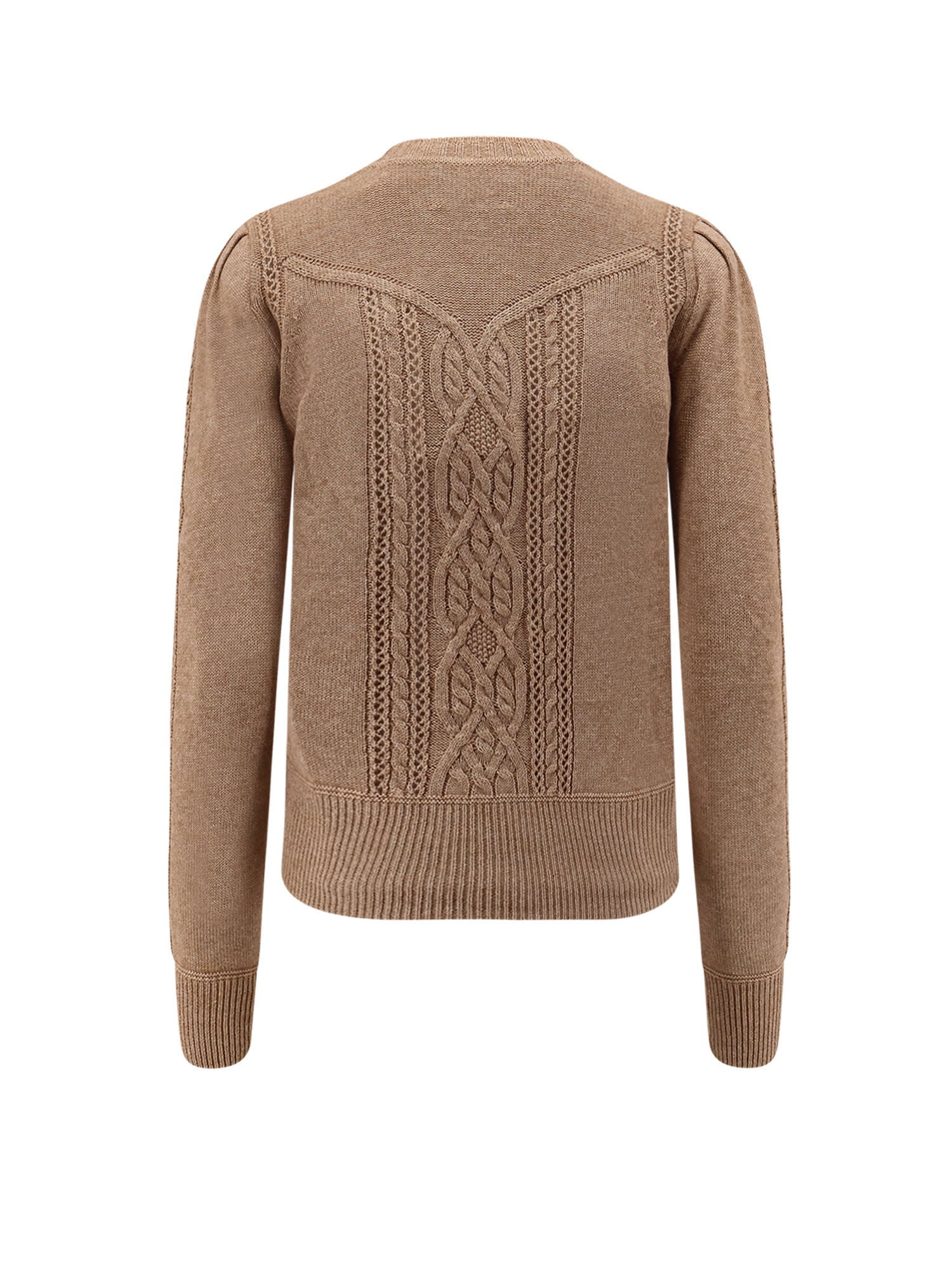 Isabel Marant Étoile Marant Etoile Women Kelia Cotton And Wool Sweater In Brown