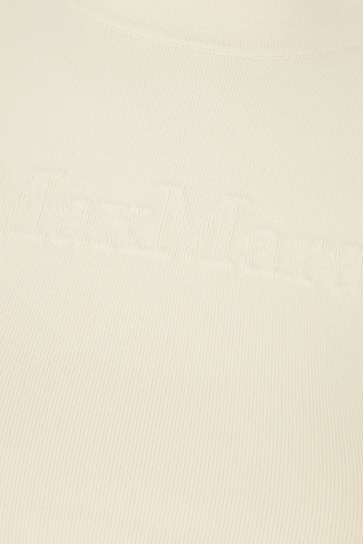 Max Mara Ivory Stretch Viscose Blend T-shirt In Seta
