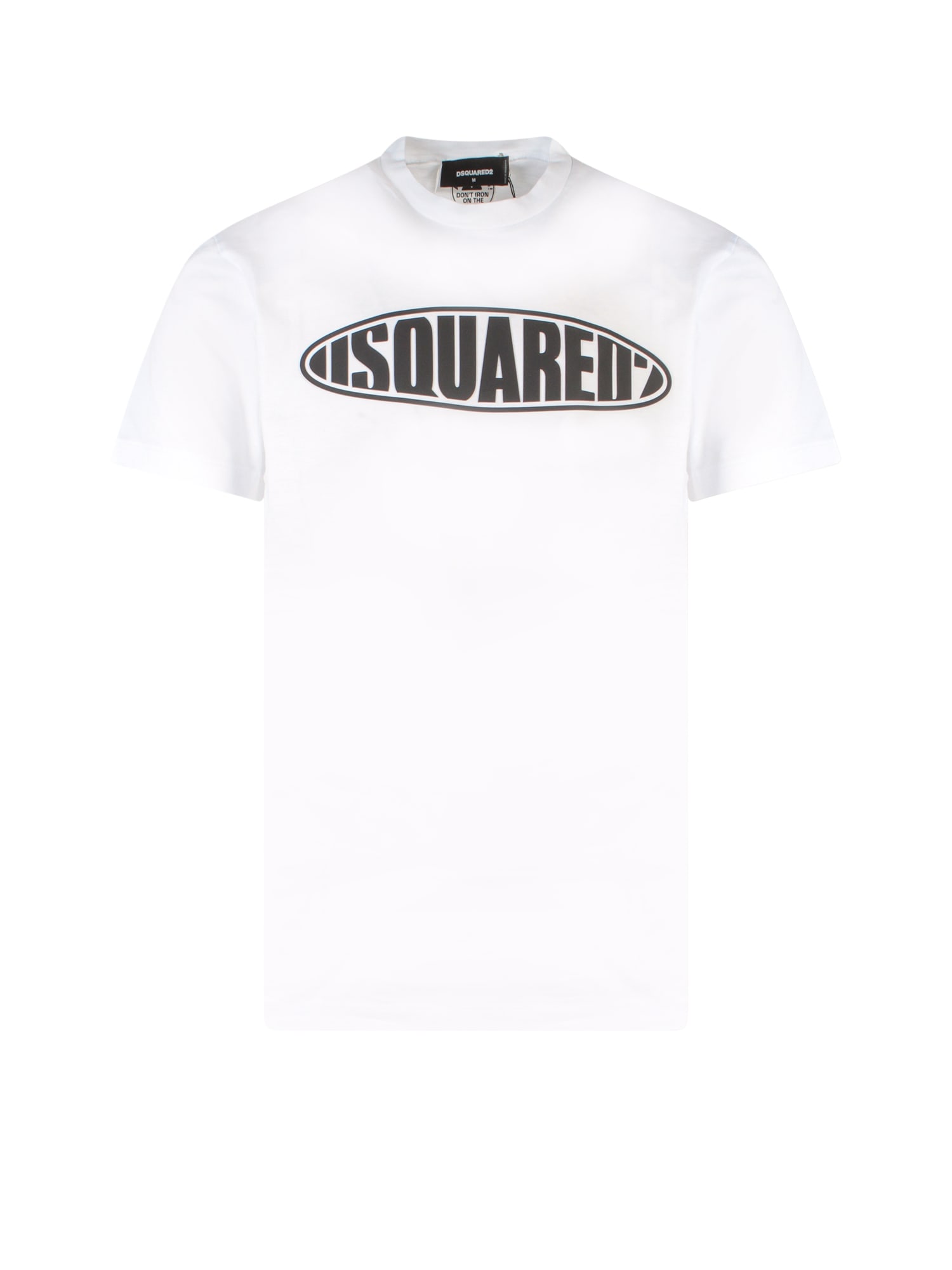Shop Dsquared2 D2 Surf Board Tee T-shirt In White