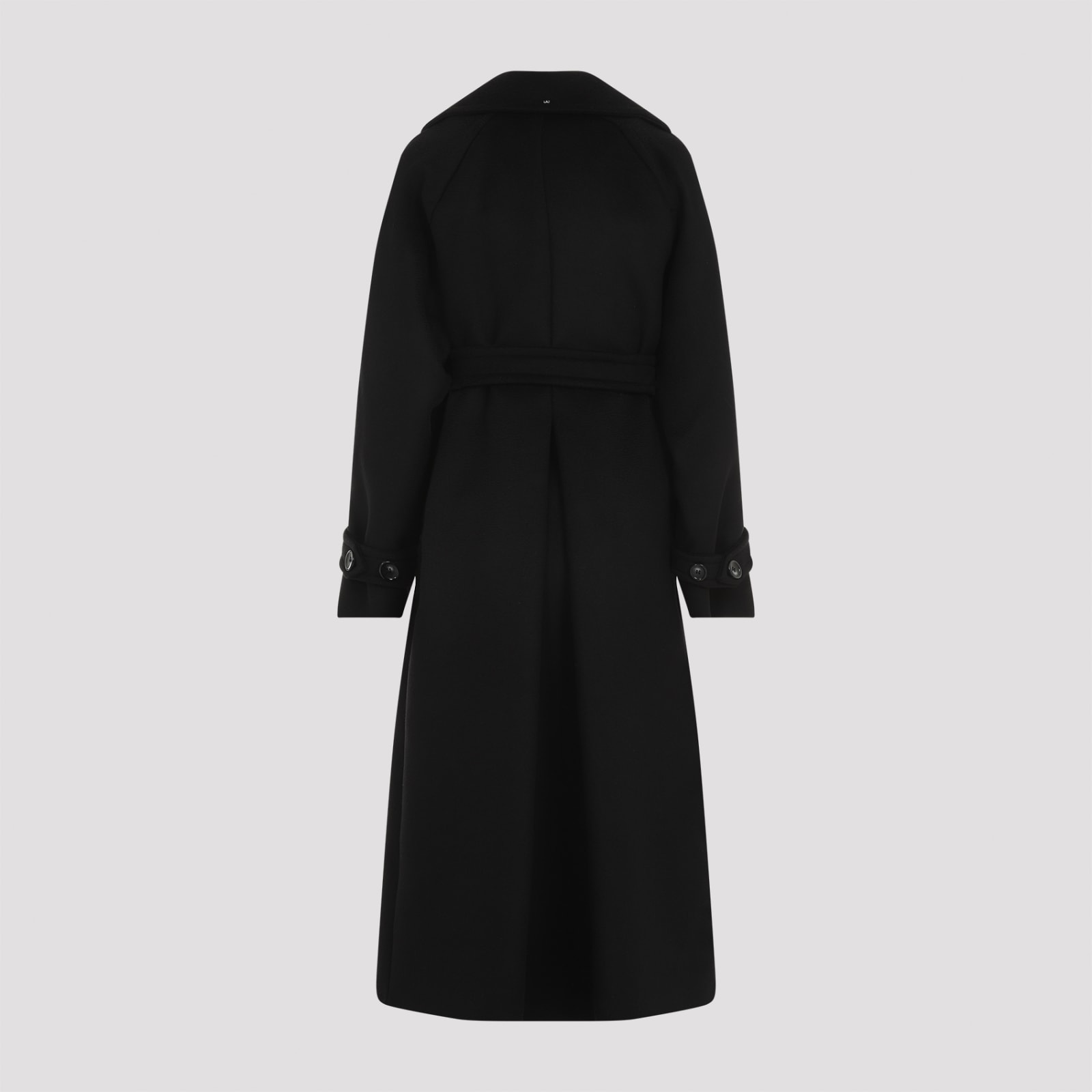 Shop Sportmax Leandro Coat In Black