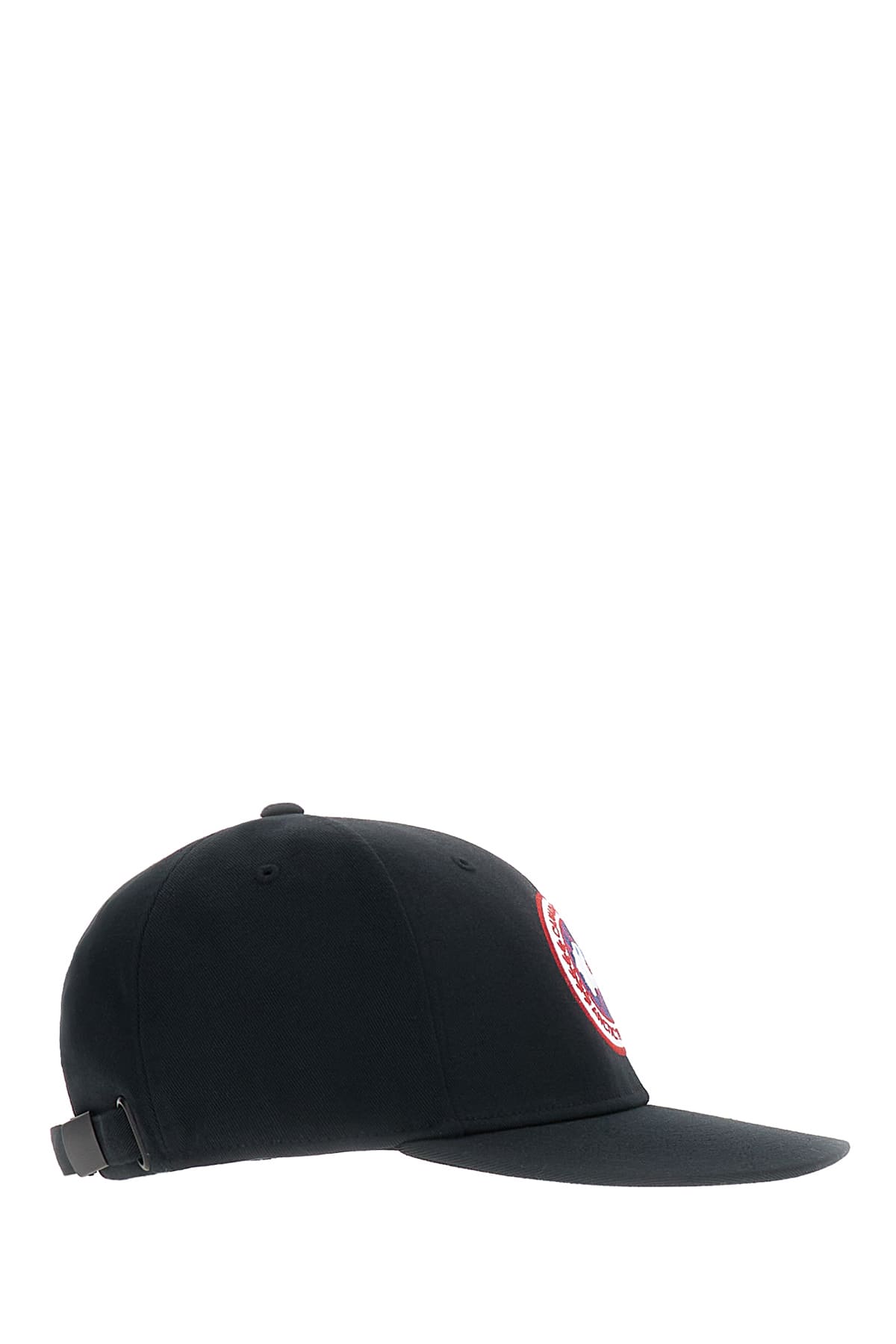 Shop Canada Goose Black Cotton Artic Baseball Cap In 61