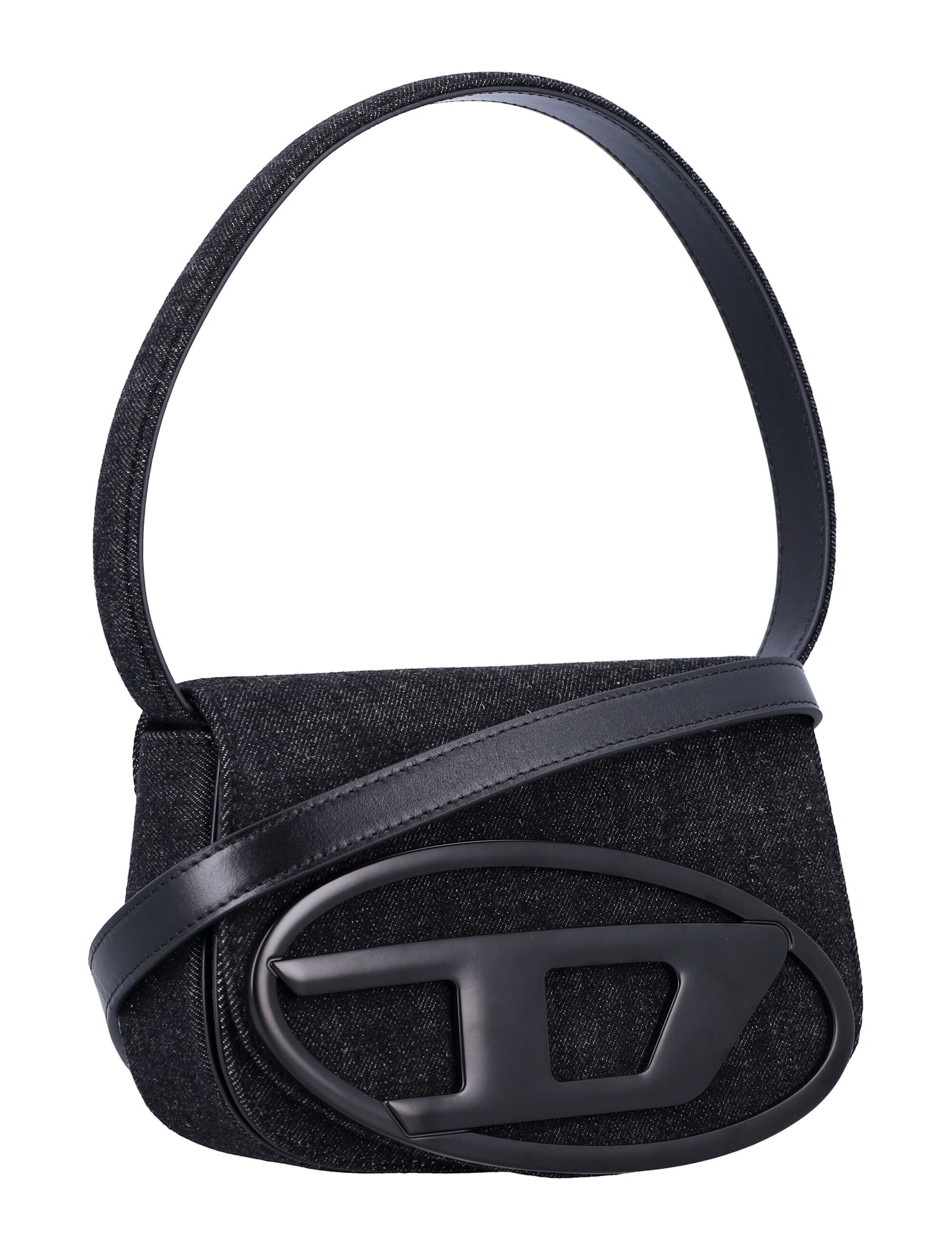 Diesel Chain Strap Shoulder Bag Insert In Black