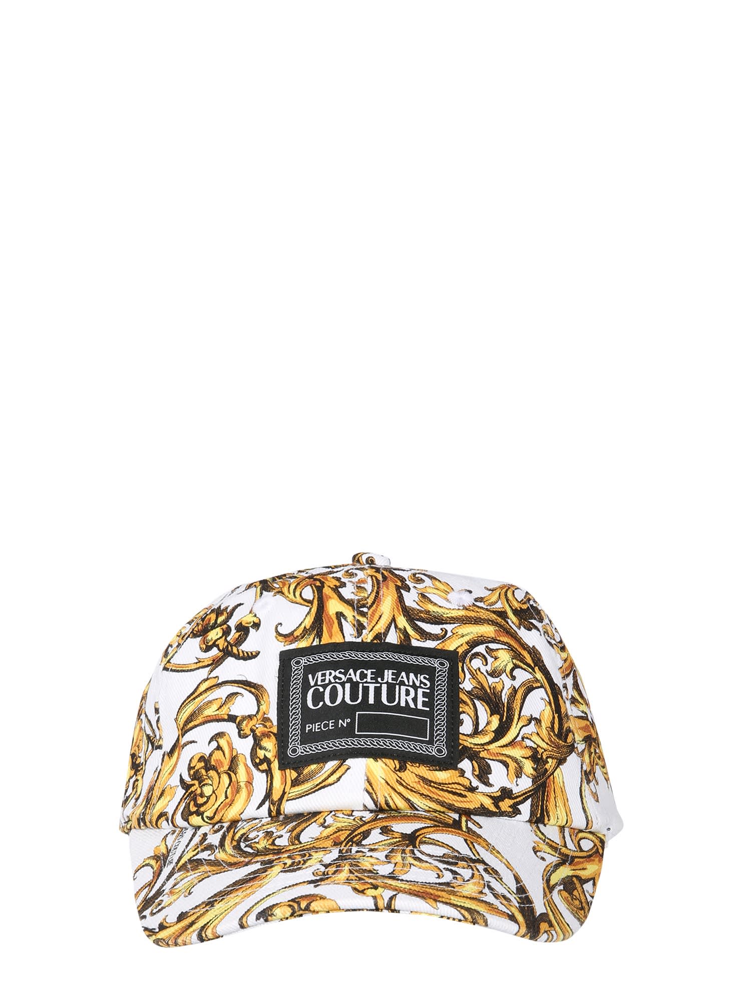Versace Jeans Couture Garland Print Baseball Hat
