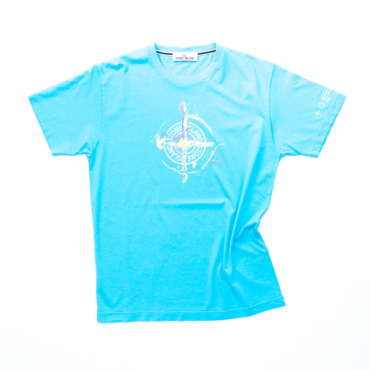 Stone Island Marble One T-shirt In Turquoise