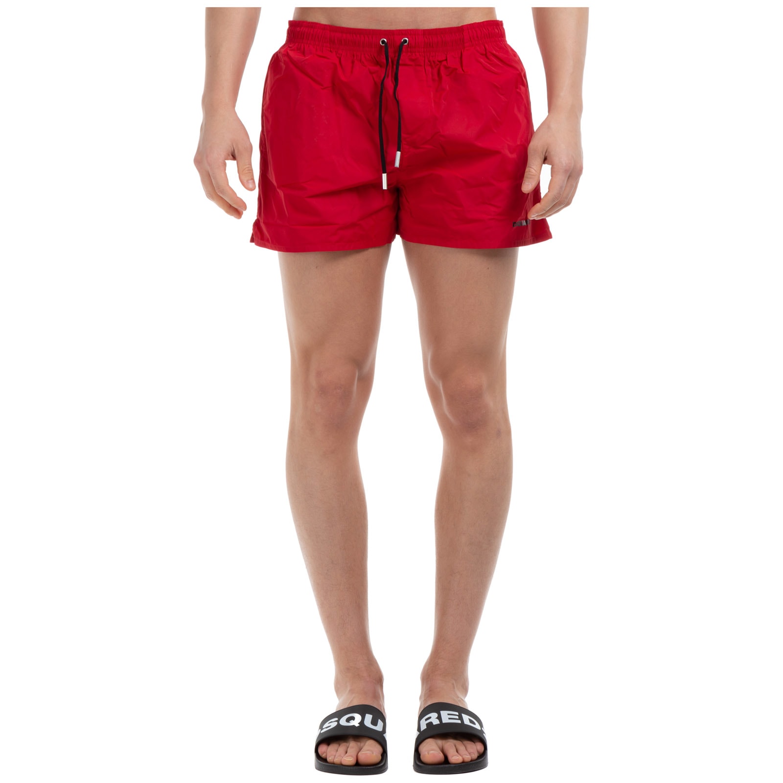 Dsquared2 Sex Education Swimming Trunks In Rosso