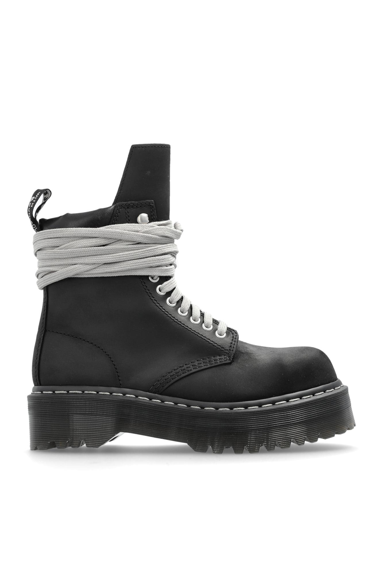 Rick Owens X Dr. Martens Rick Owens Drkshdw Rick Owens Drkshdw X Dr Martens Sea In Black