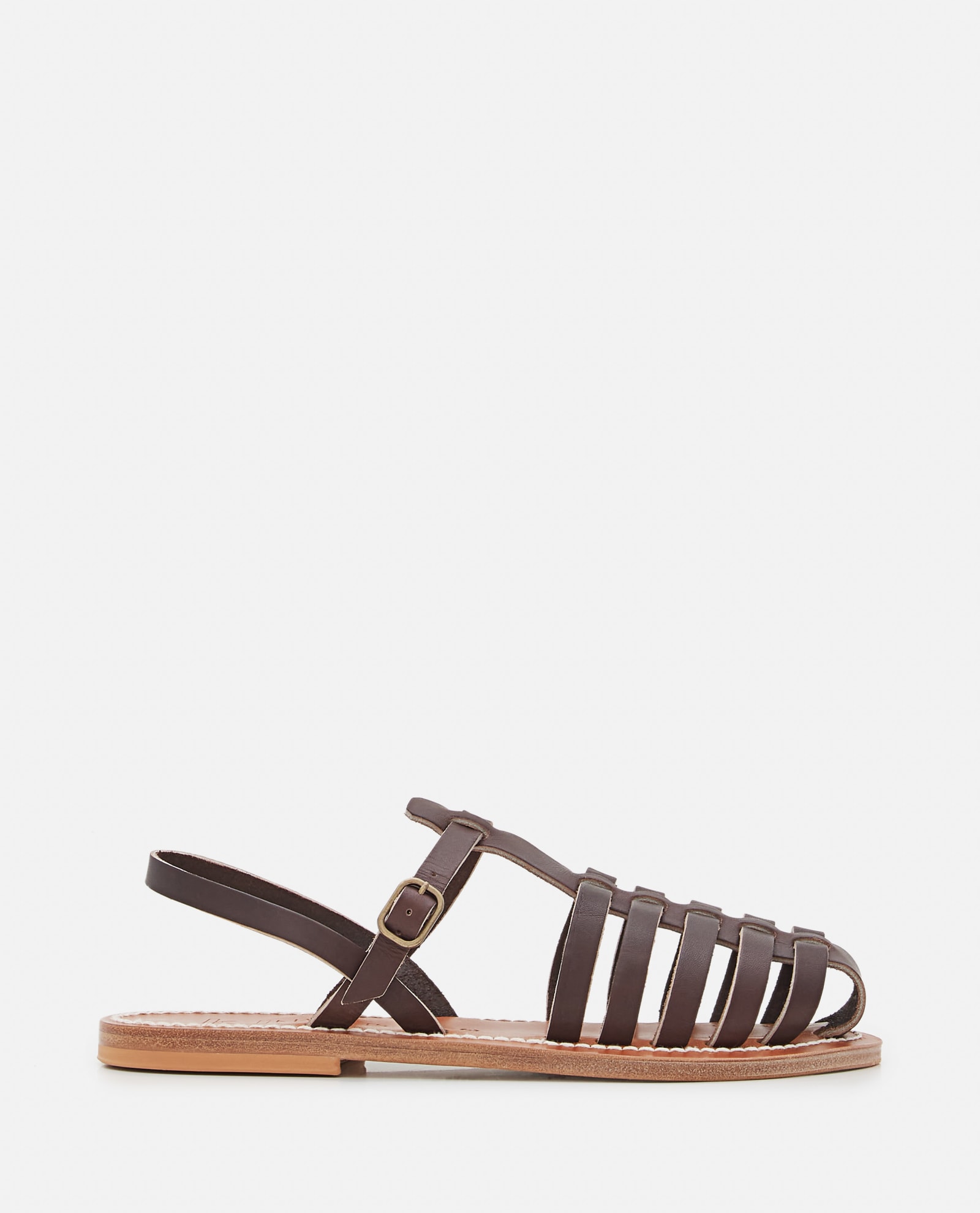 K.Jacques Adrien Leather Sandals