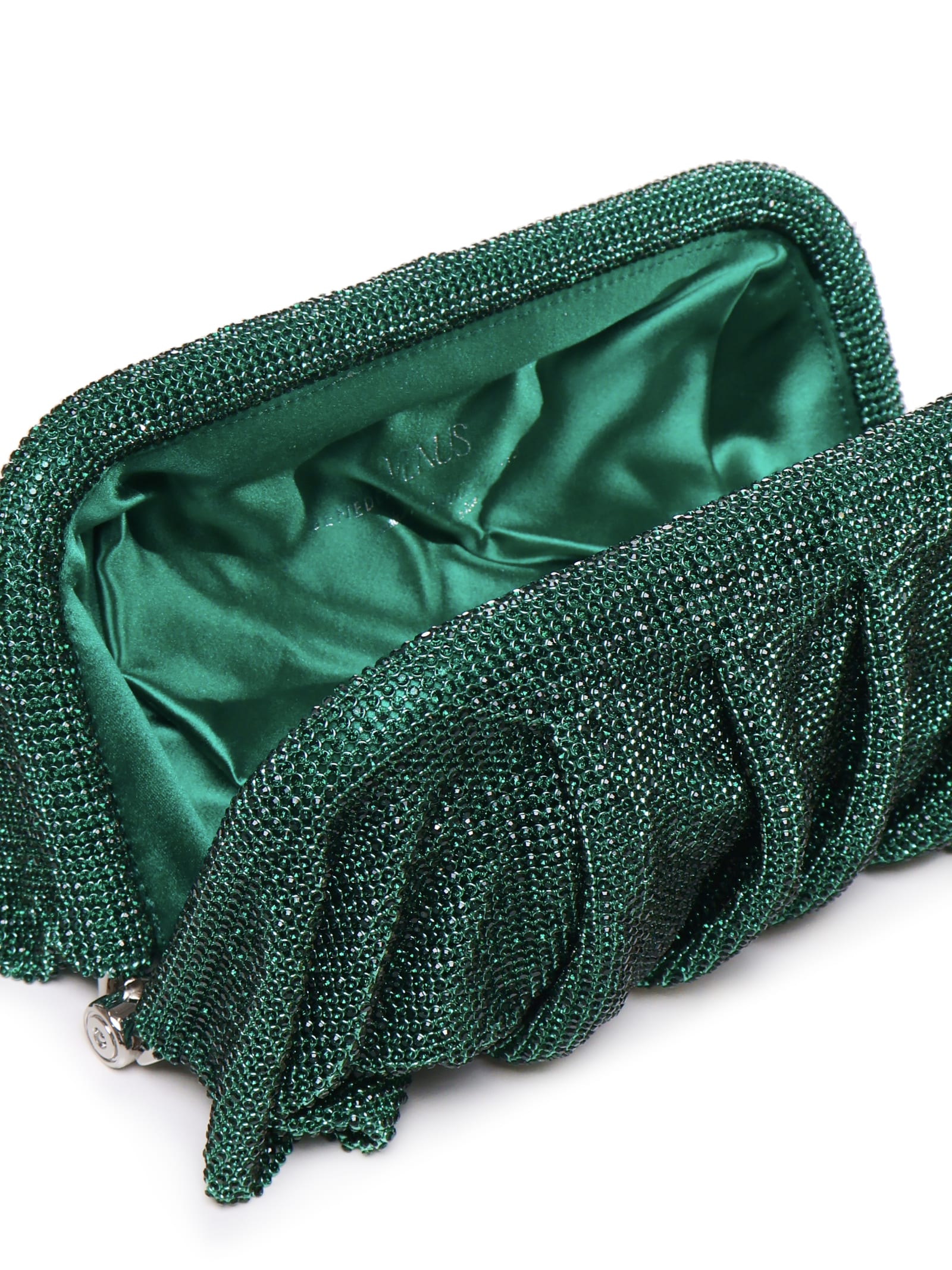 Shop Benedetta Bruzziches Pochette Venus In Green