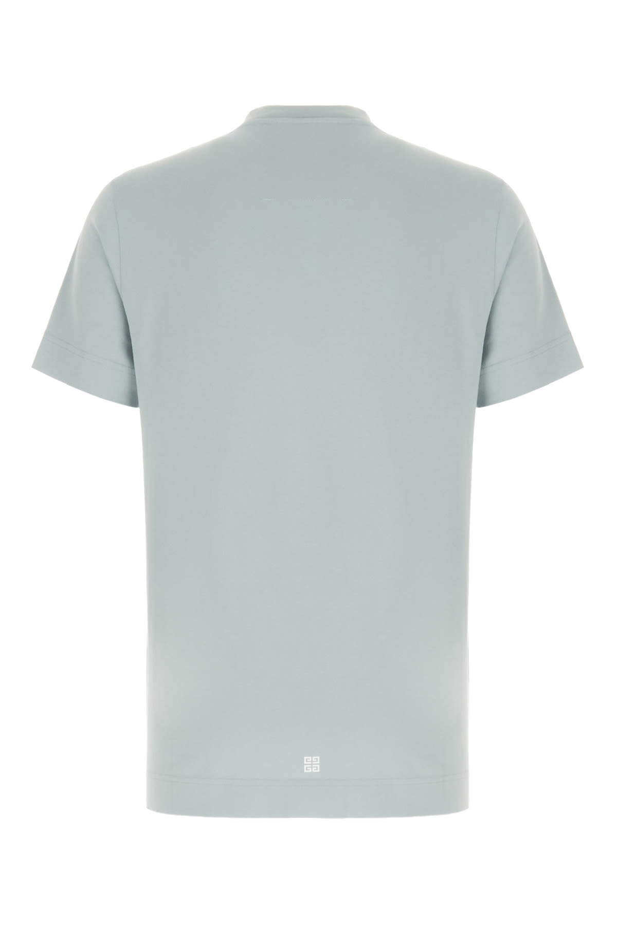 Shop Givenchy Pastel Light Blue Cotton T-shirt In 456