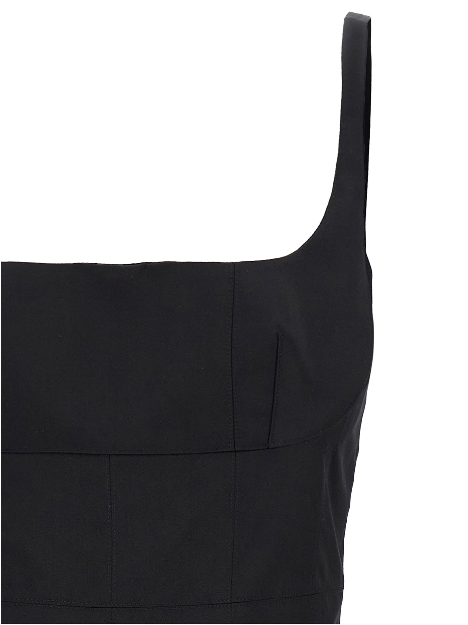 Giovanni Bedin Origami Light Flannel Mini Slip Dress