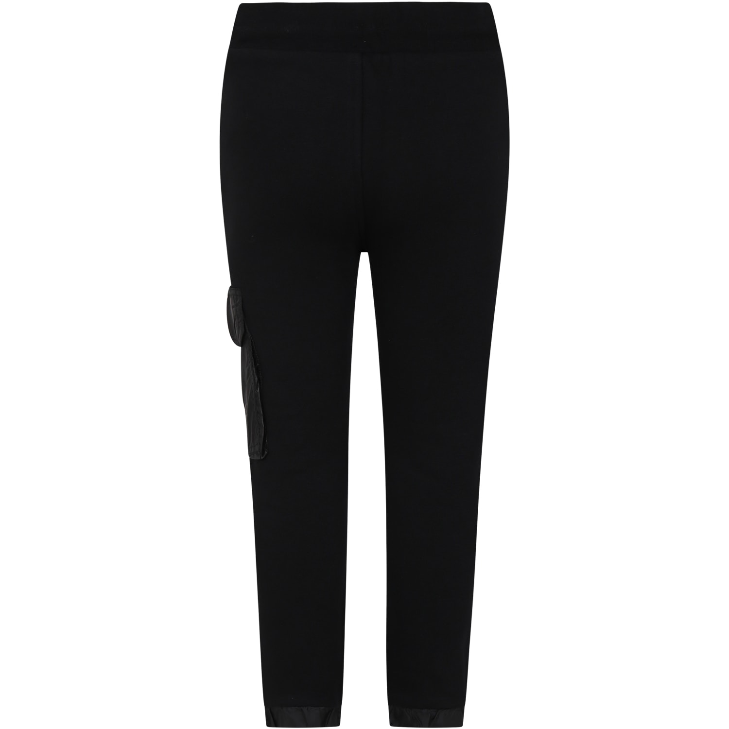 Shop Hugo Boss Black Trousers For Boy With Logo