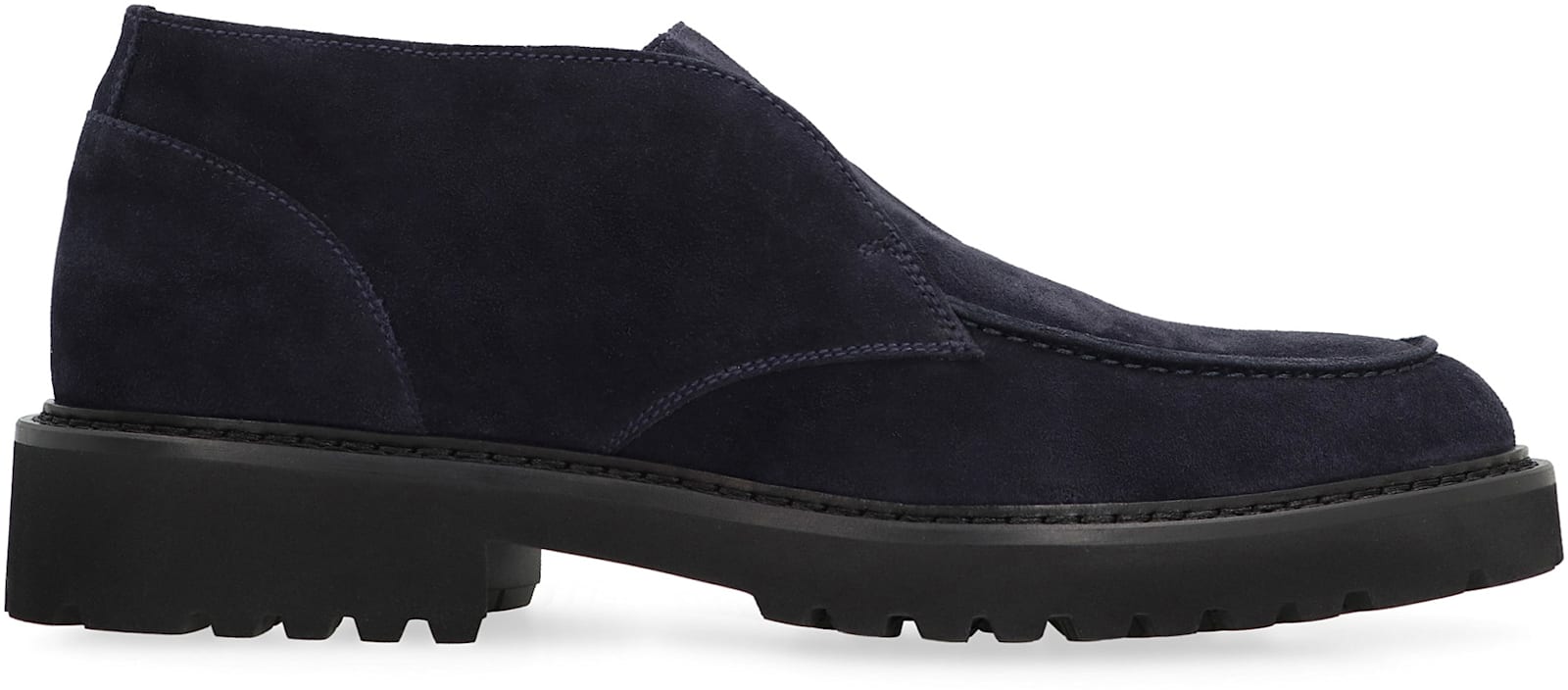 Doucal's Adler Chukka Boot With Suede Upper In Blue