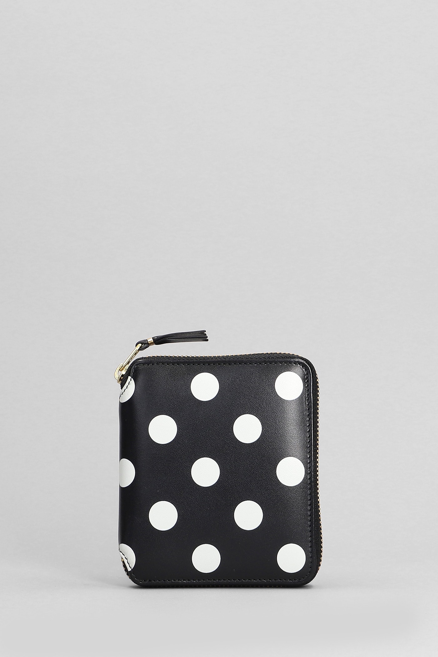 Shop Comme Des Garçons Wallet In Black Leather