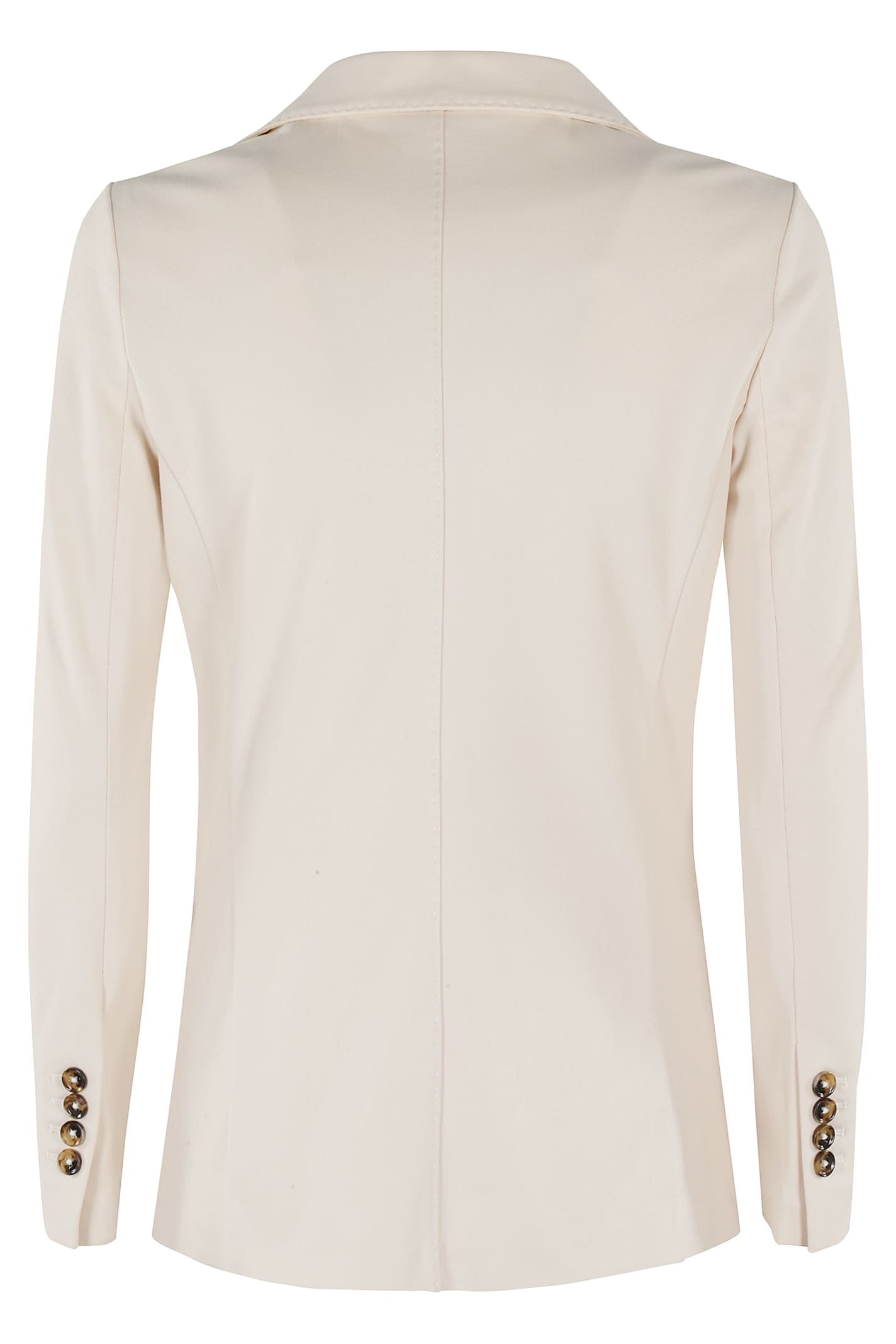 Shop Circolo 1901 Giacca Si Piquet In Sugar
