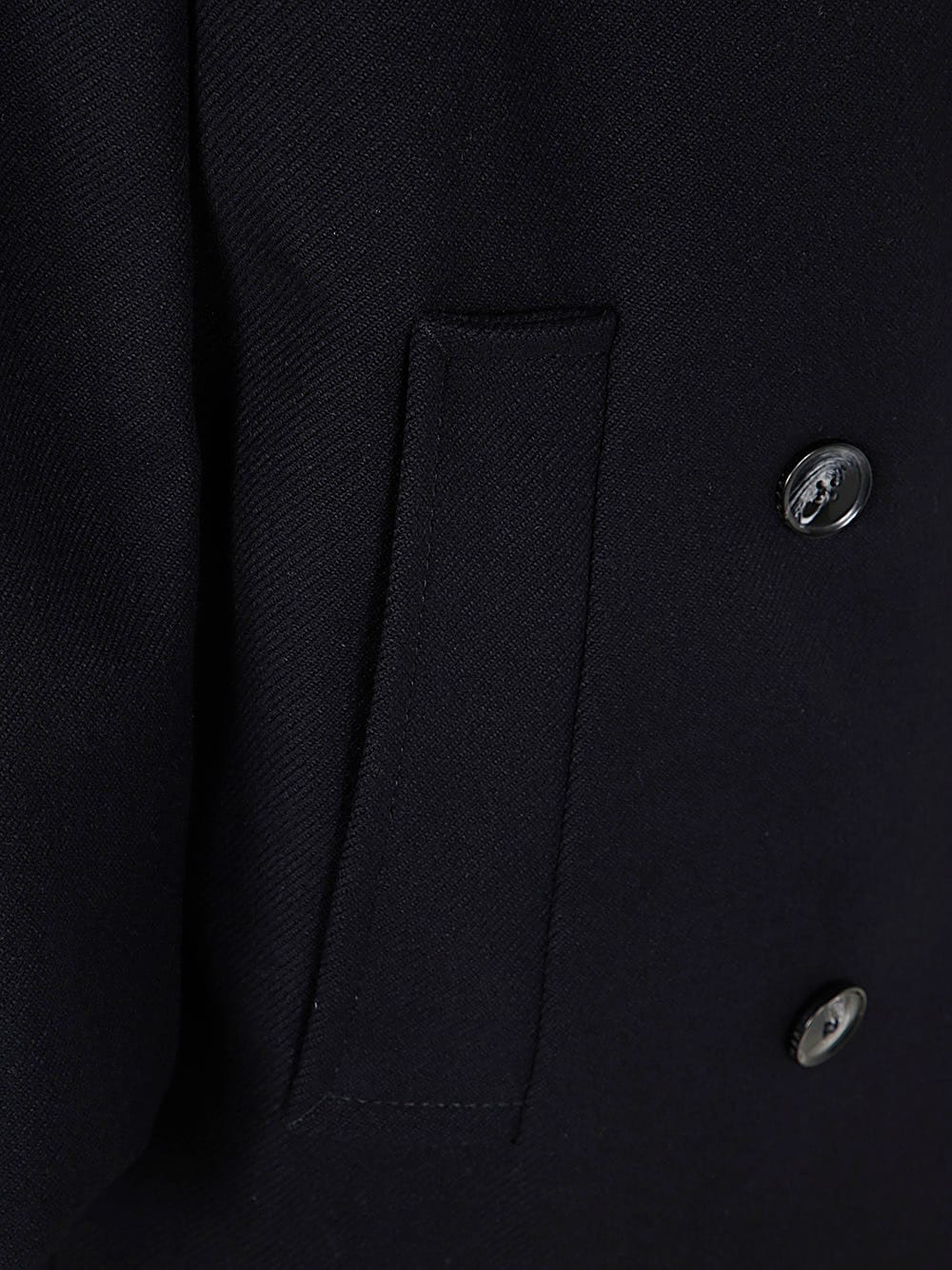 Shop Ivy & Oak Clemence Oversized Blazer Coat In Dark Navy