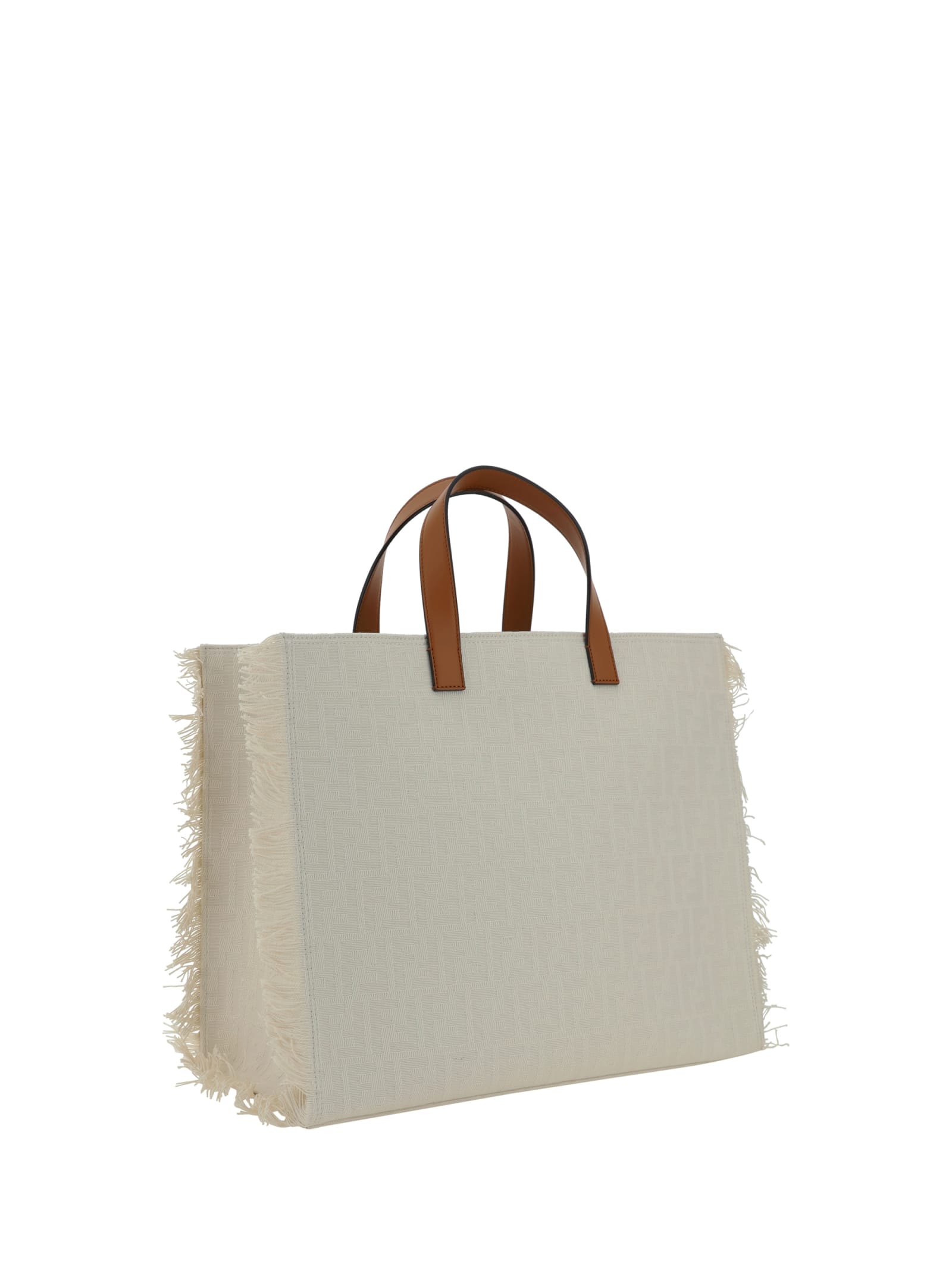 Shop Fendi Frayed-edge Handbag