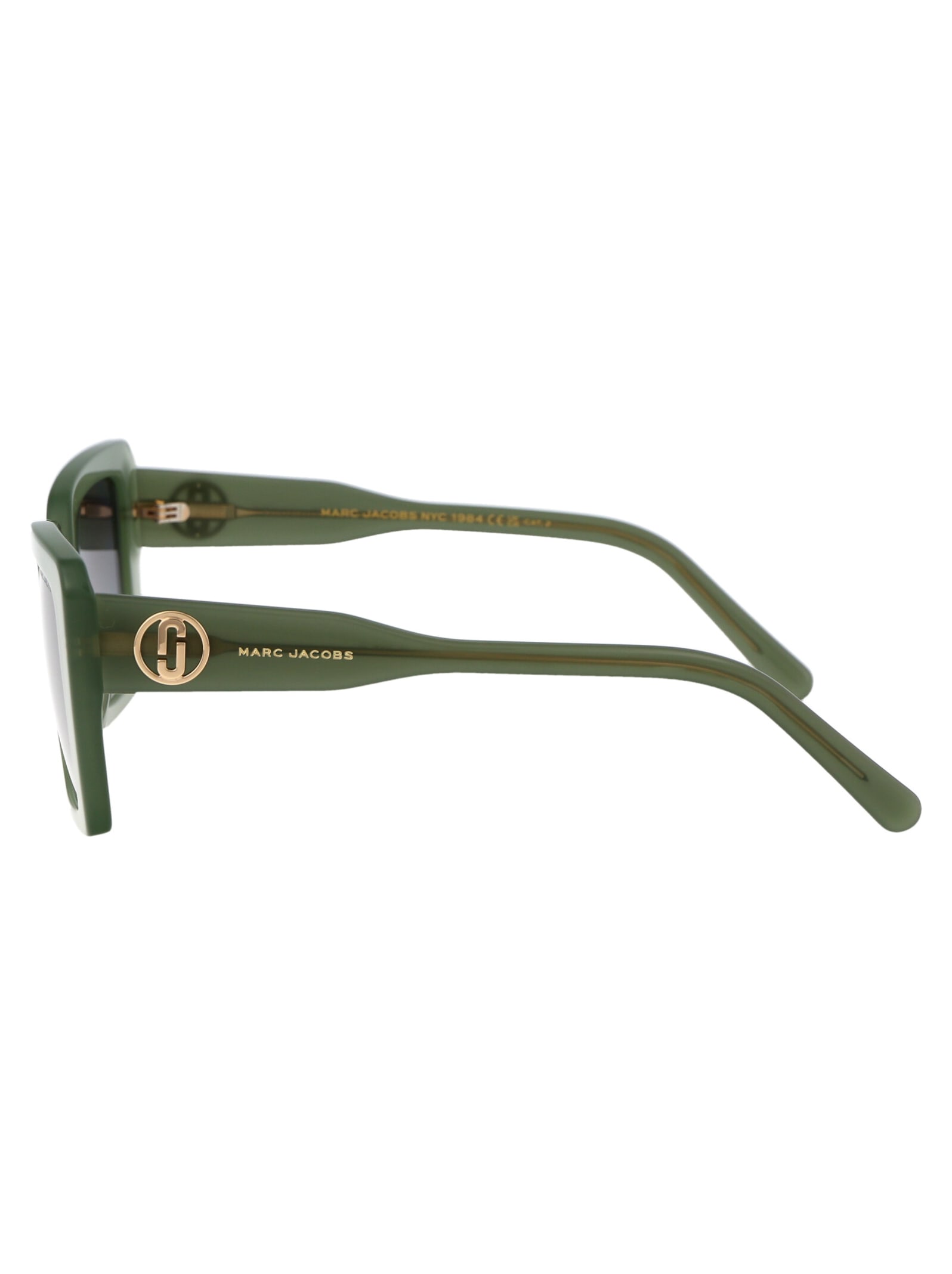 Shop Marc Jacobs Marc 733/s Sunglasses In 1edgb Green