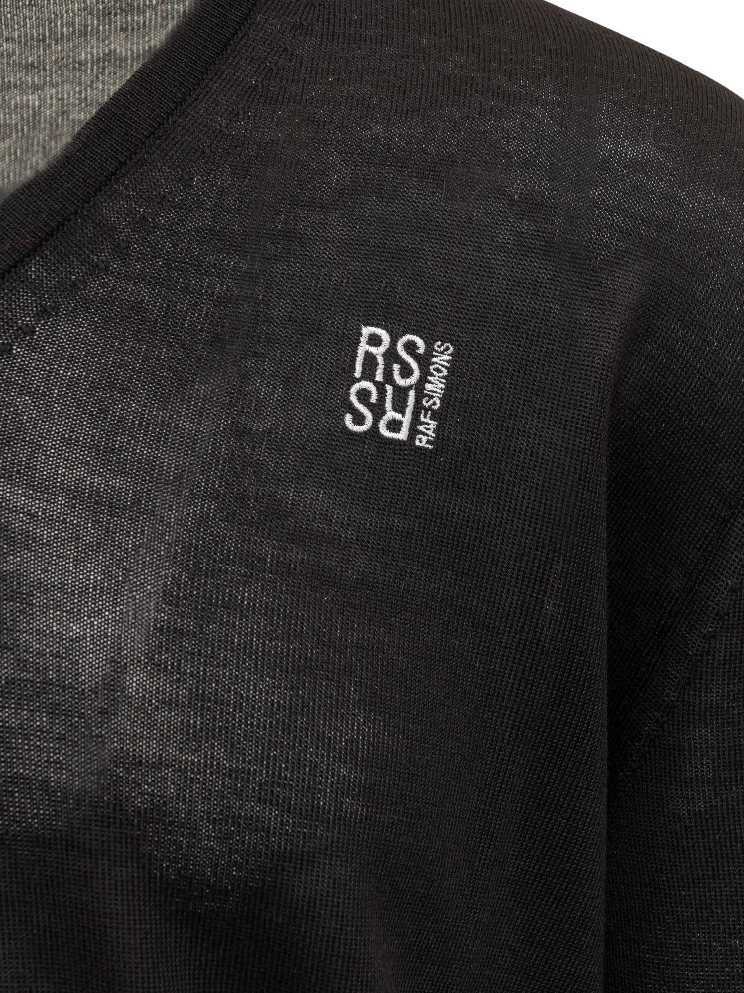 Shop Raf Simons Sweater In Black