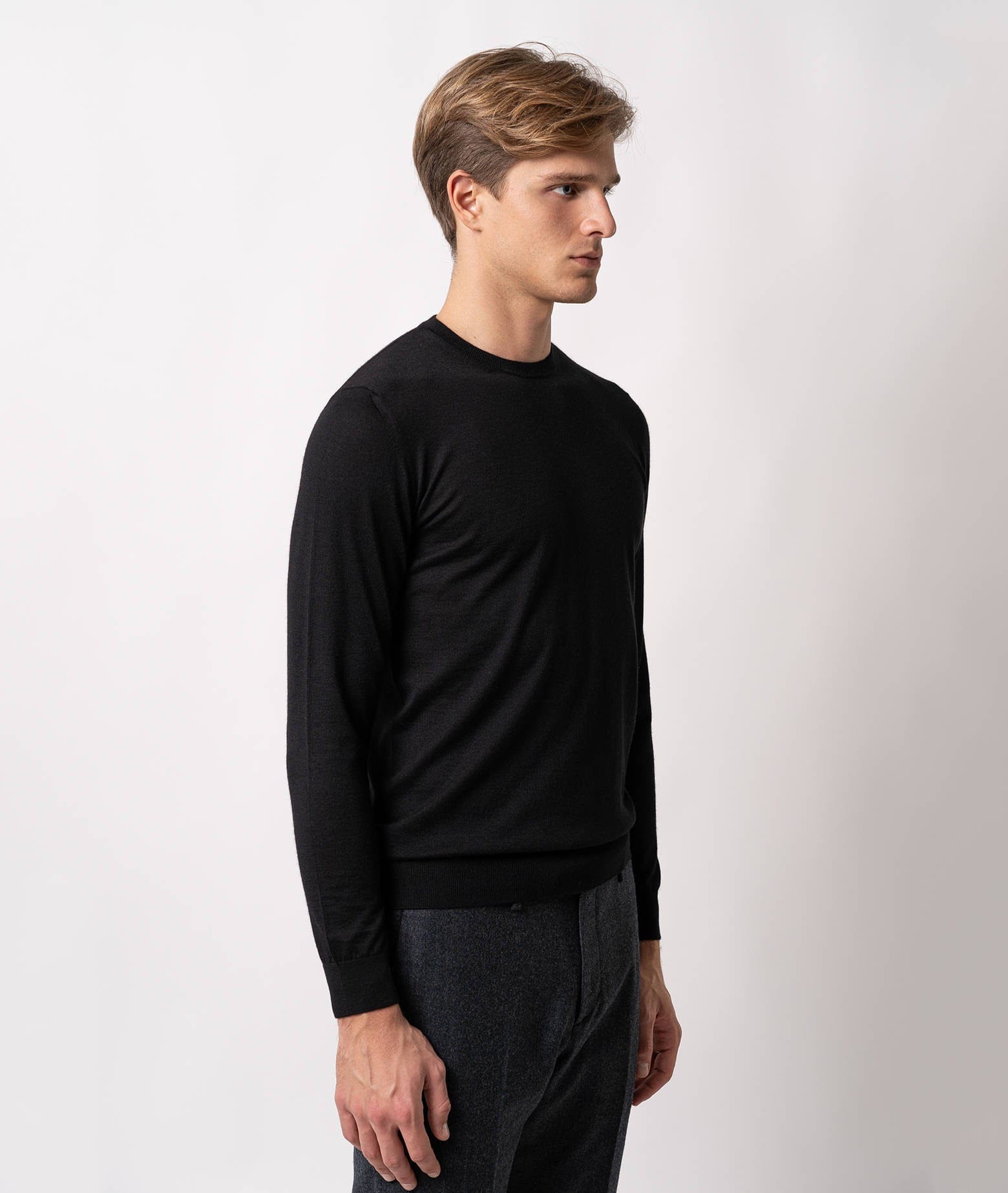 Larusmiani Sweater Pullman Sweater In Black