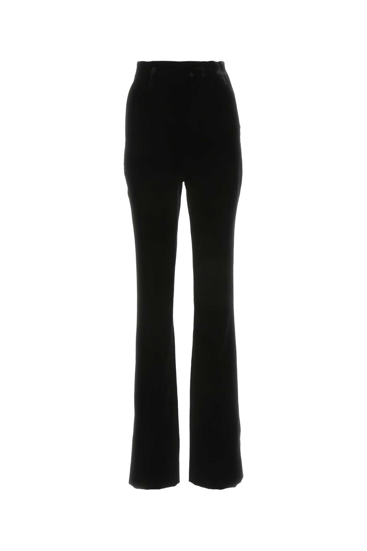 Saint Laurent Black Velvet Pant