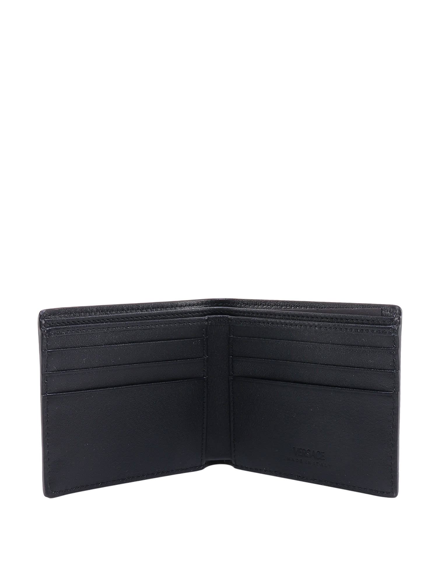 Shop Versace Wallet In Black