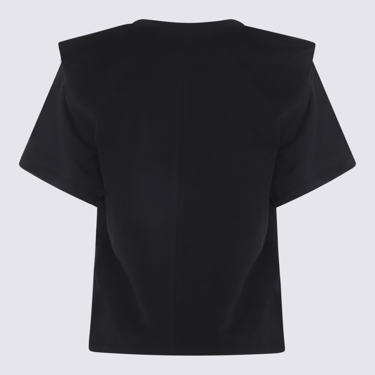 Shop Isabel Marant Black Cotton Zelitos T-shirt