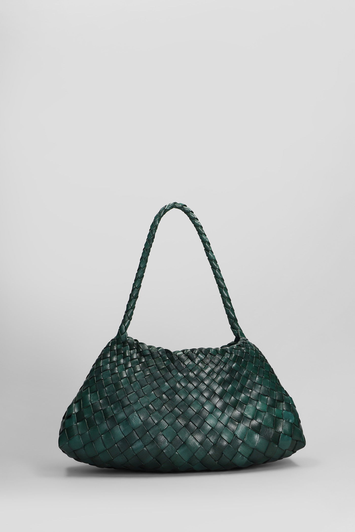 Dragon Diffusion Rosanna Mini Hand Bag In Green Leather In Green