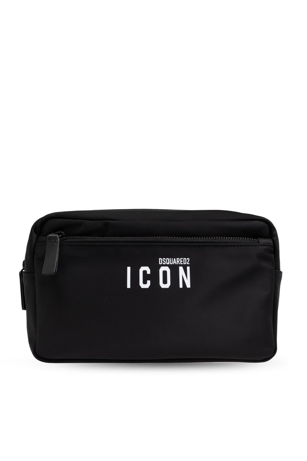 Icon Printed Zipped Wash Bag