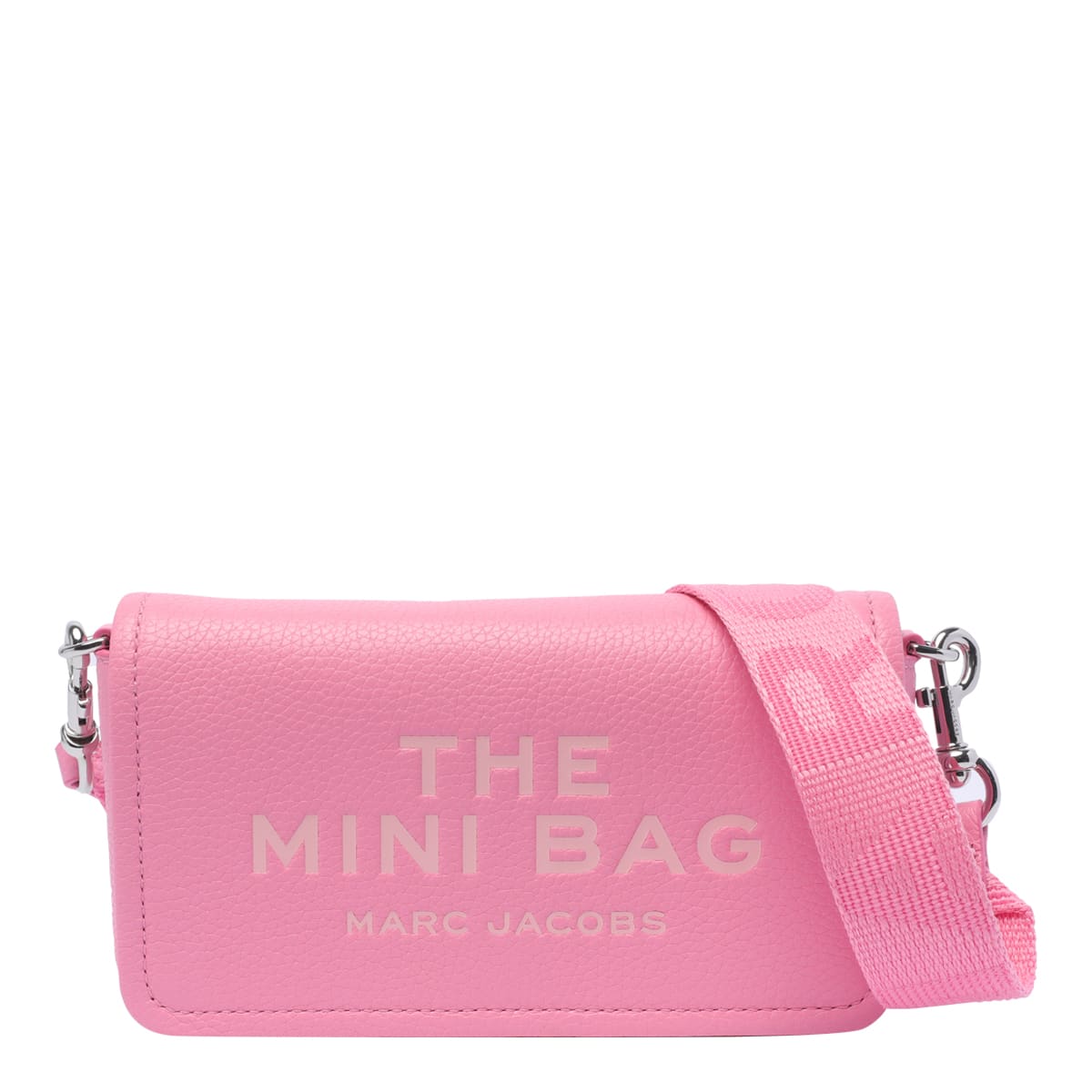 Shop Marc Jacobs The Mini Bag Crossbody Bag In Rosa