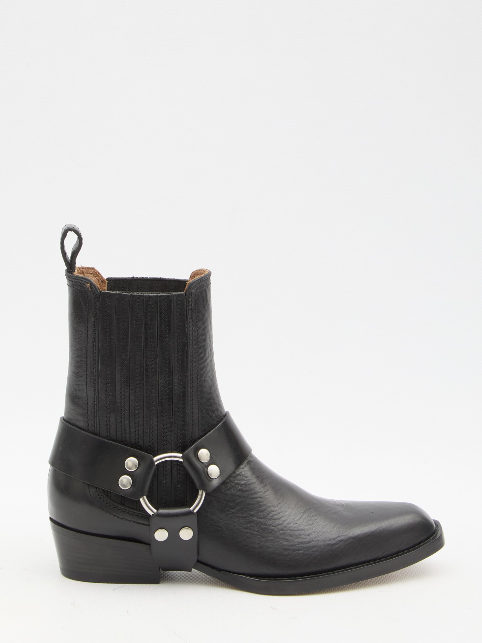 Shop Paris Texas Helena Ankle Boots In Black