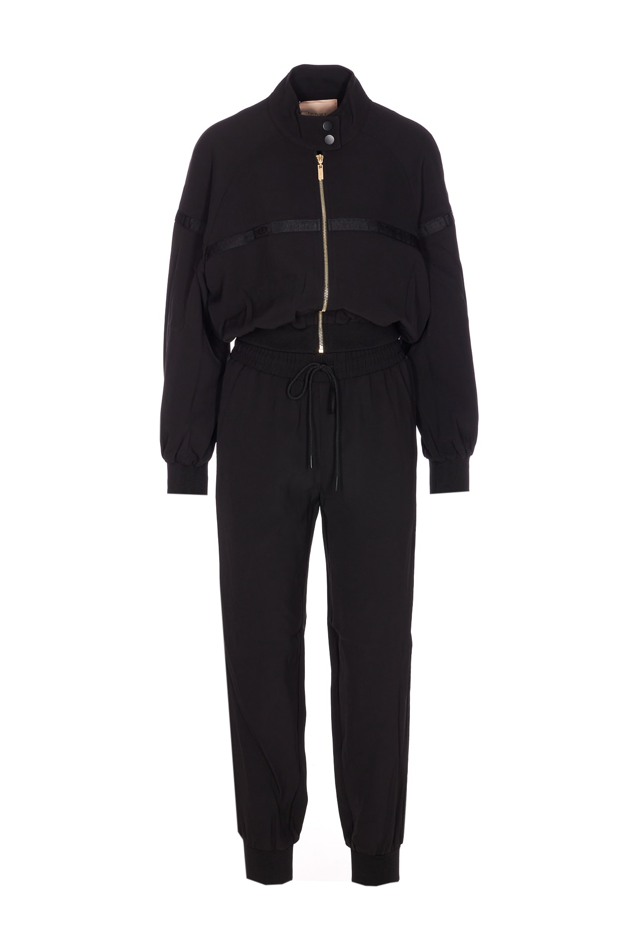 Twinset Track Suit In Black