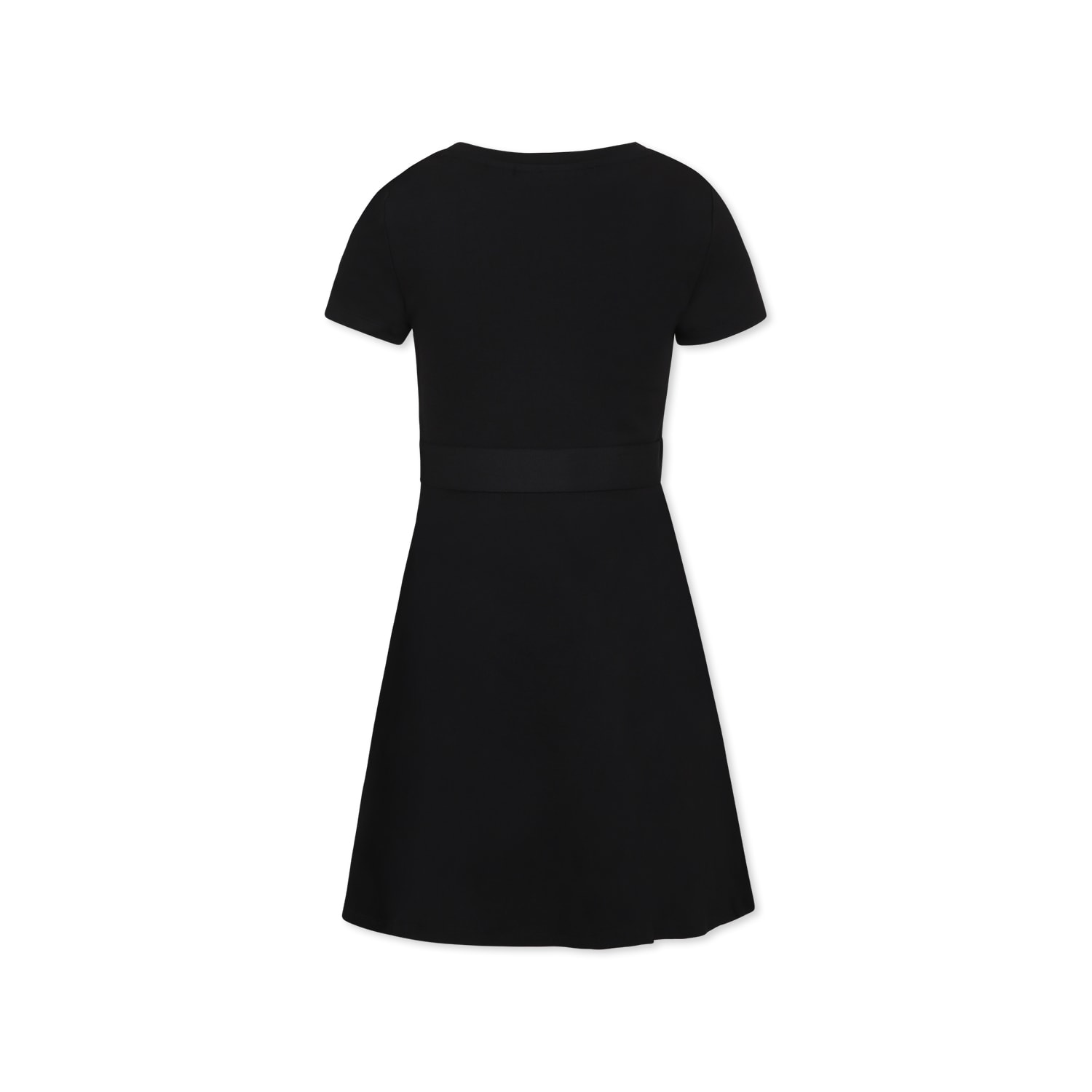 Shop Calvin Klein Black Dress For Girl With Logo
