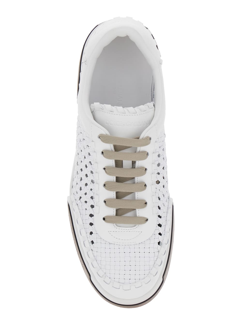 Dolce & Gabbana Mesh Panel Sneakers