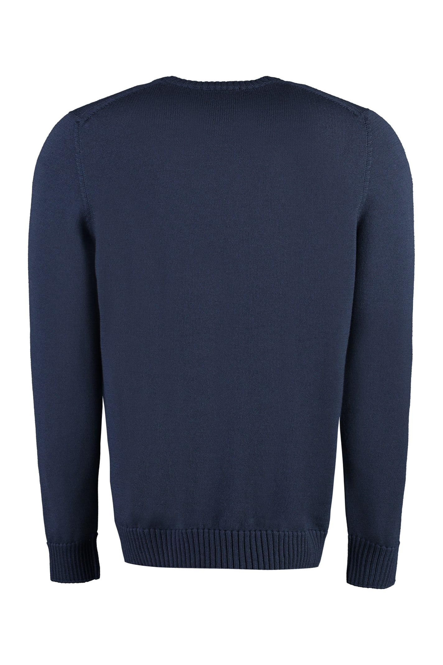 Shop Drumohr Wool Pullover In Blu