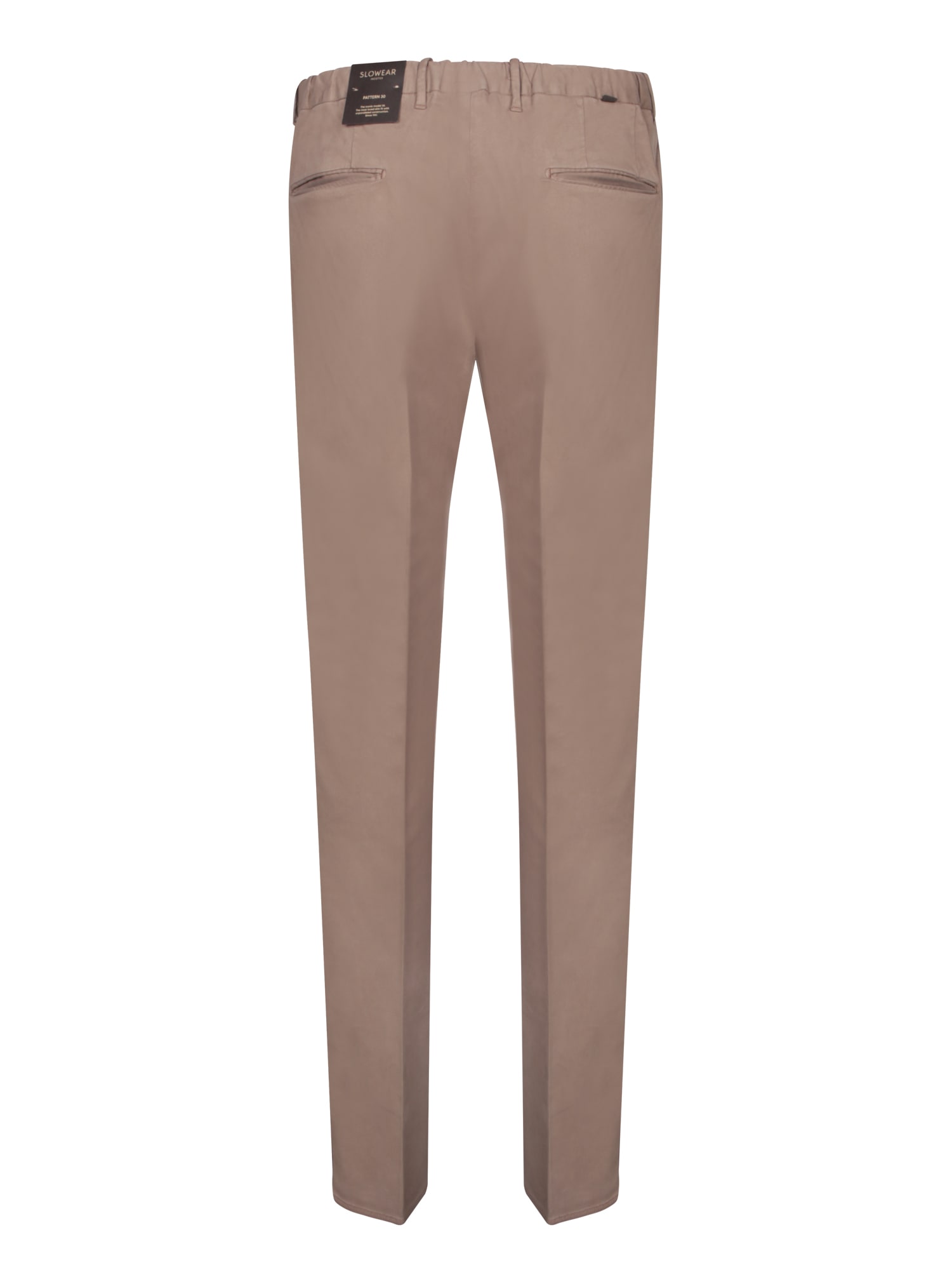 Incotex Slim Fit Trousers Beige In Multi
