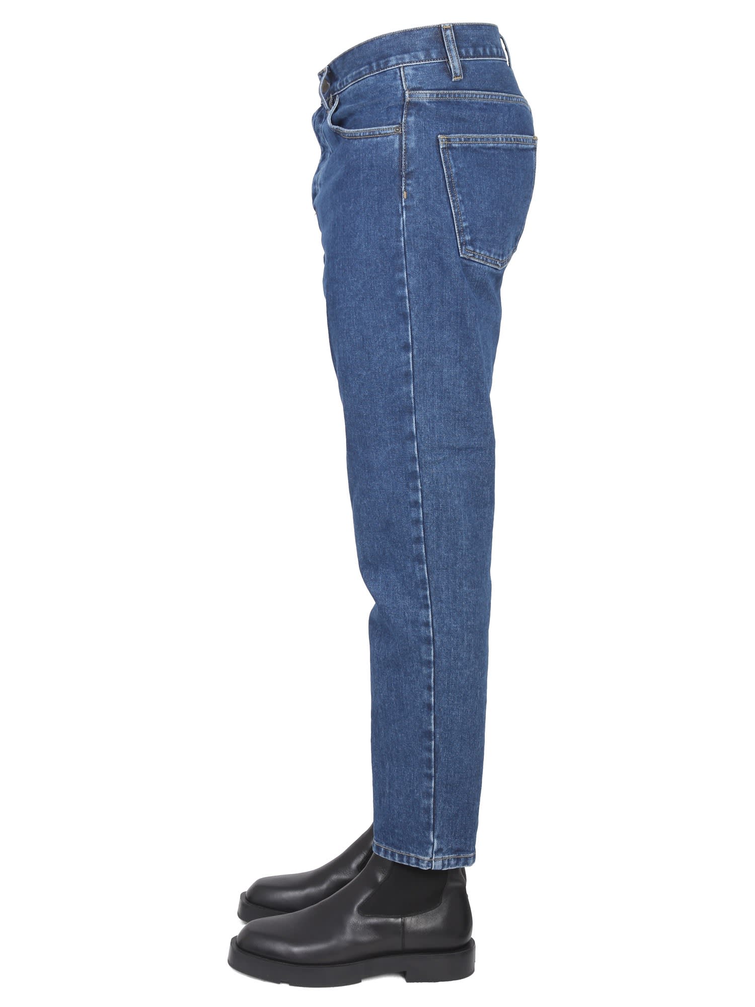 Shop Carhartt Jeans Newel In Denim