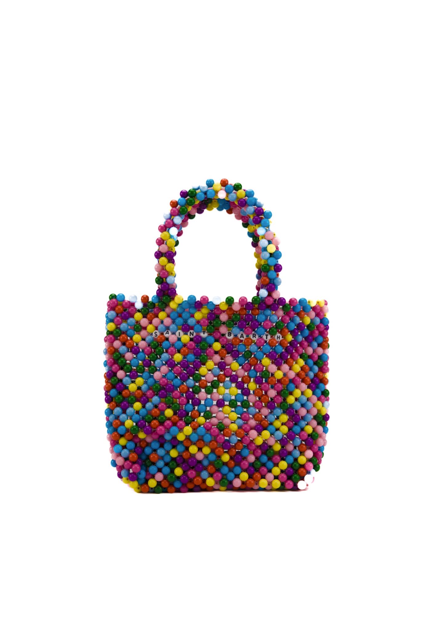 Beaded Small Bag With Beads