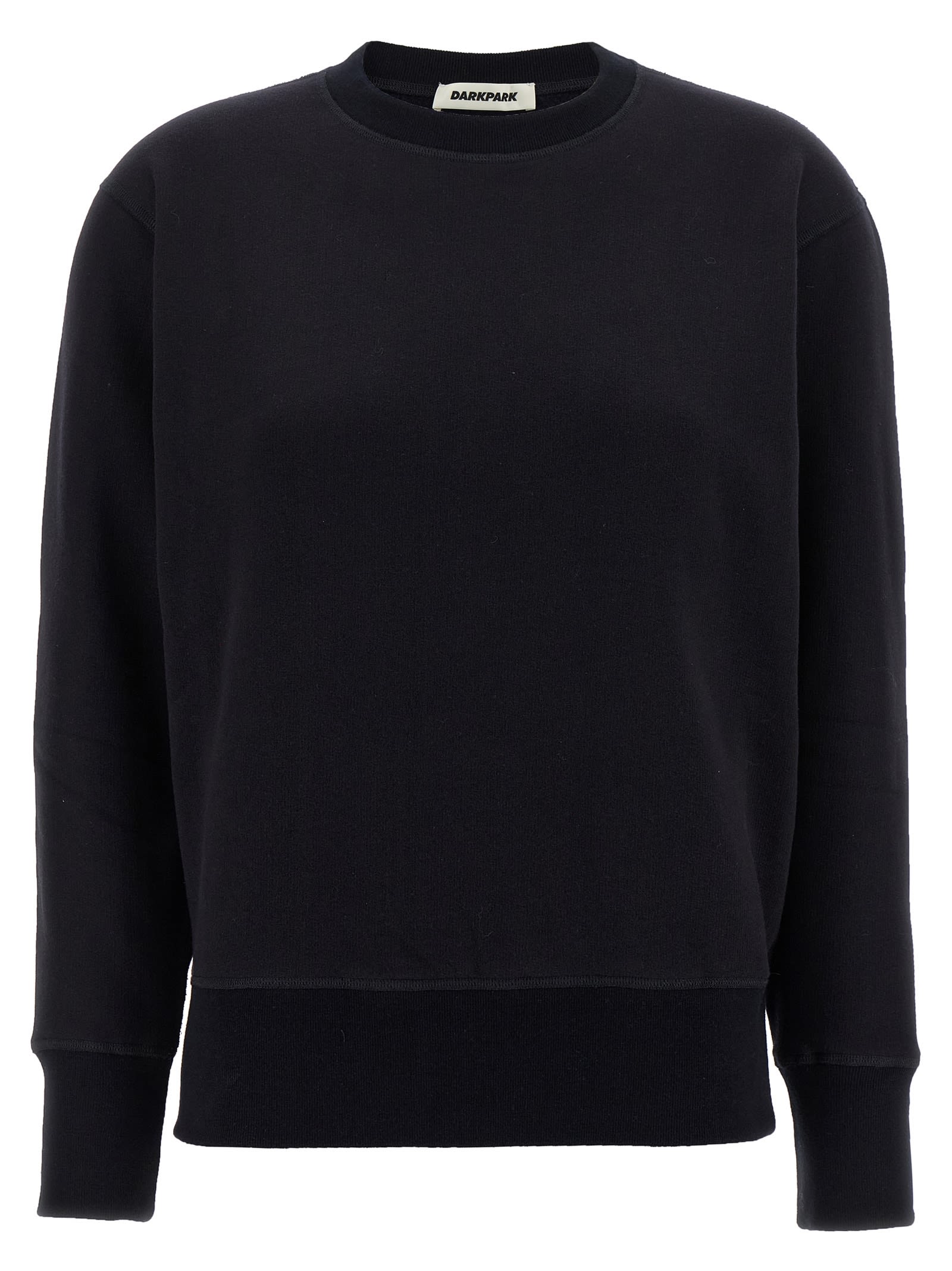 Darkpark You Ll Never Take Me Off Crew-neck Sweatshirt In Blue