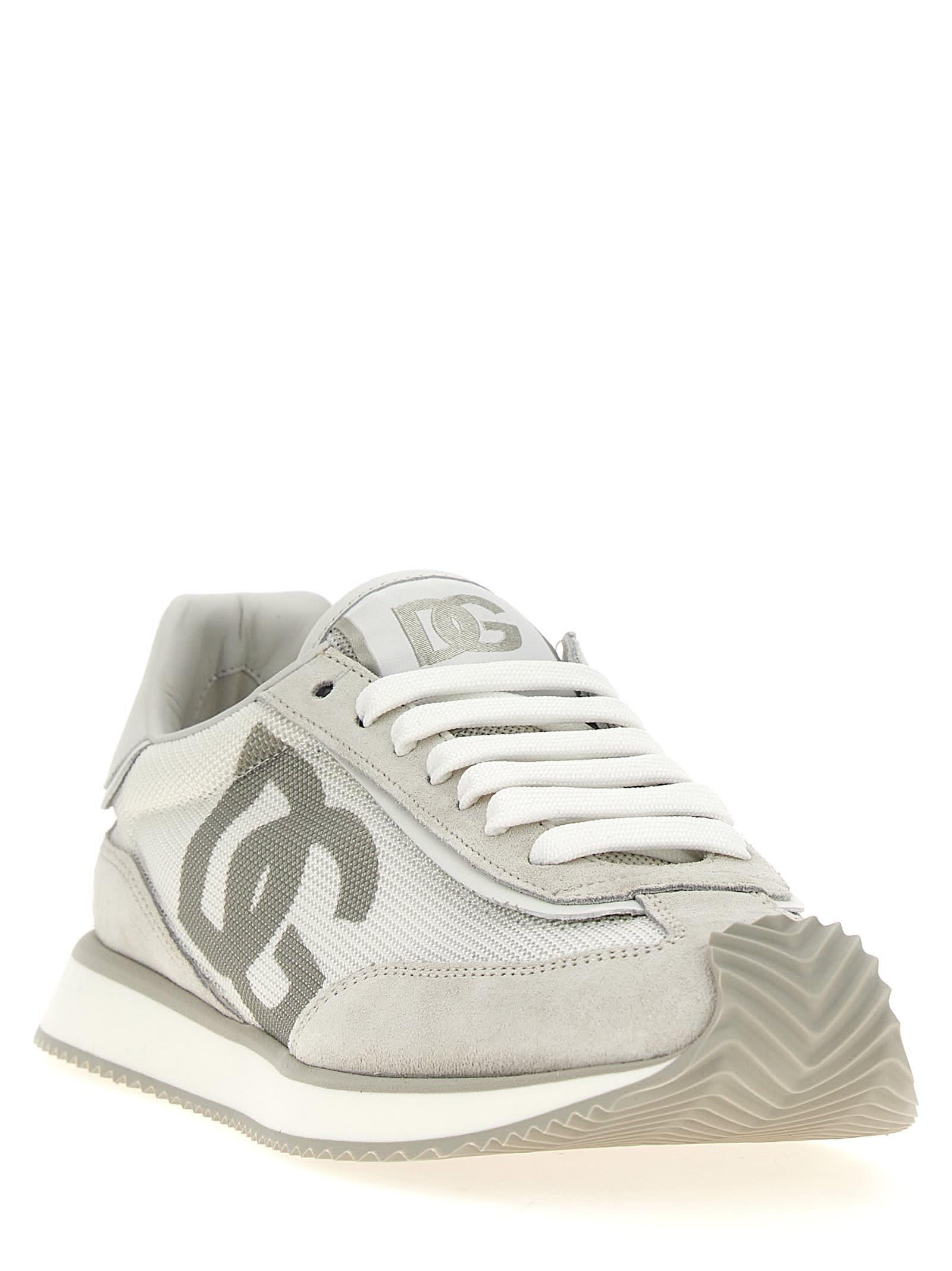 Shop Dolce & Gabbana Dg Cushion Sneakers In White