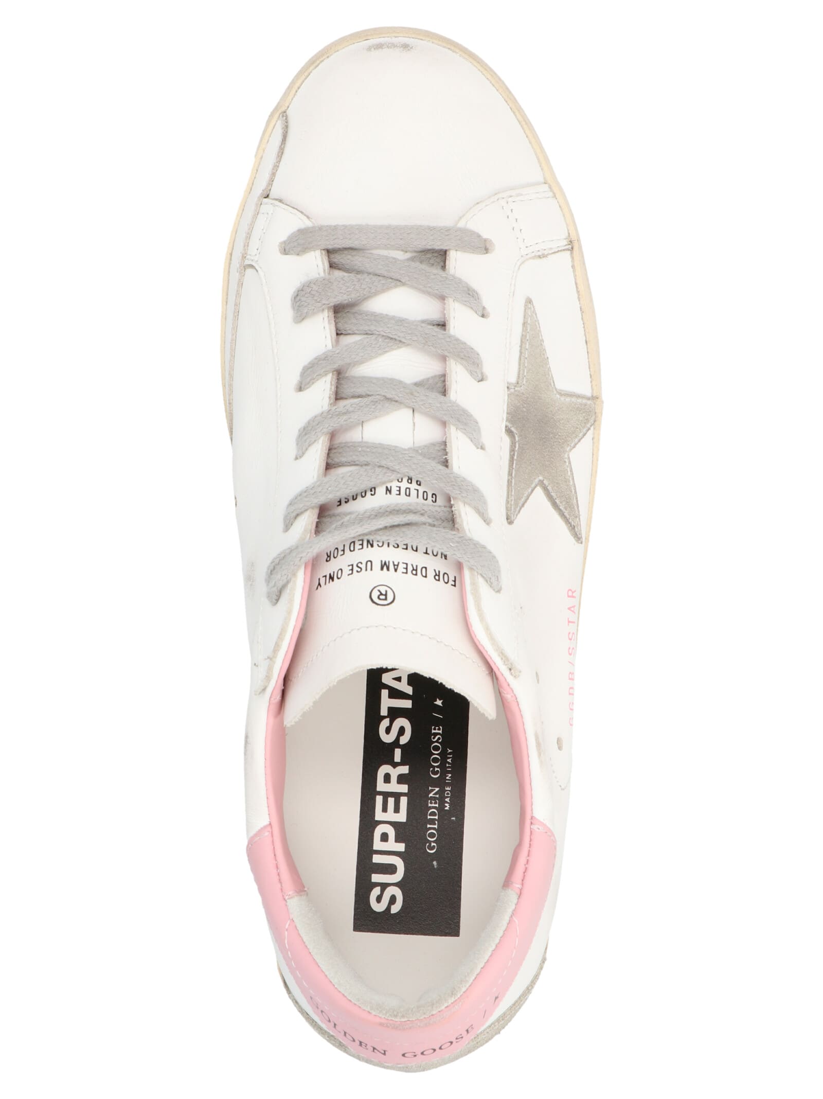 Shop Golden Goose Superstar Sneakers In Pink