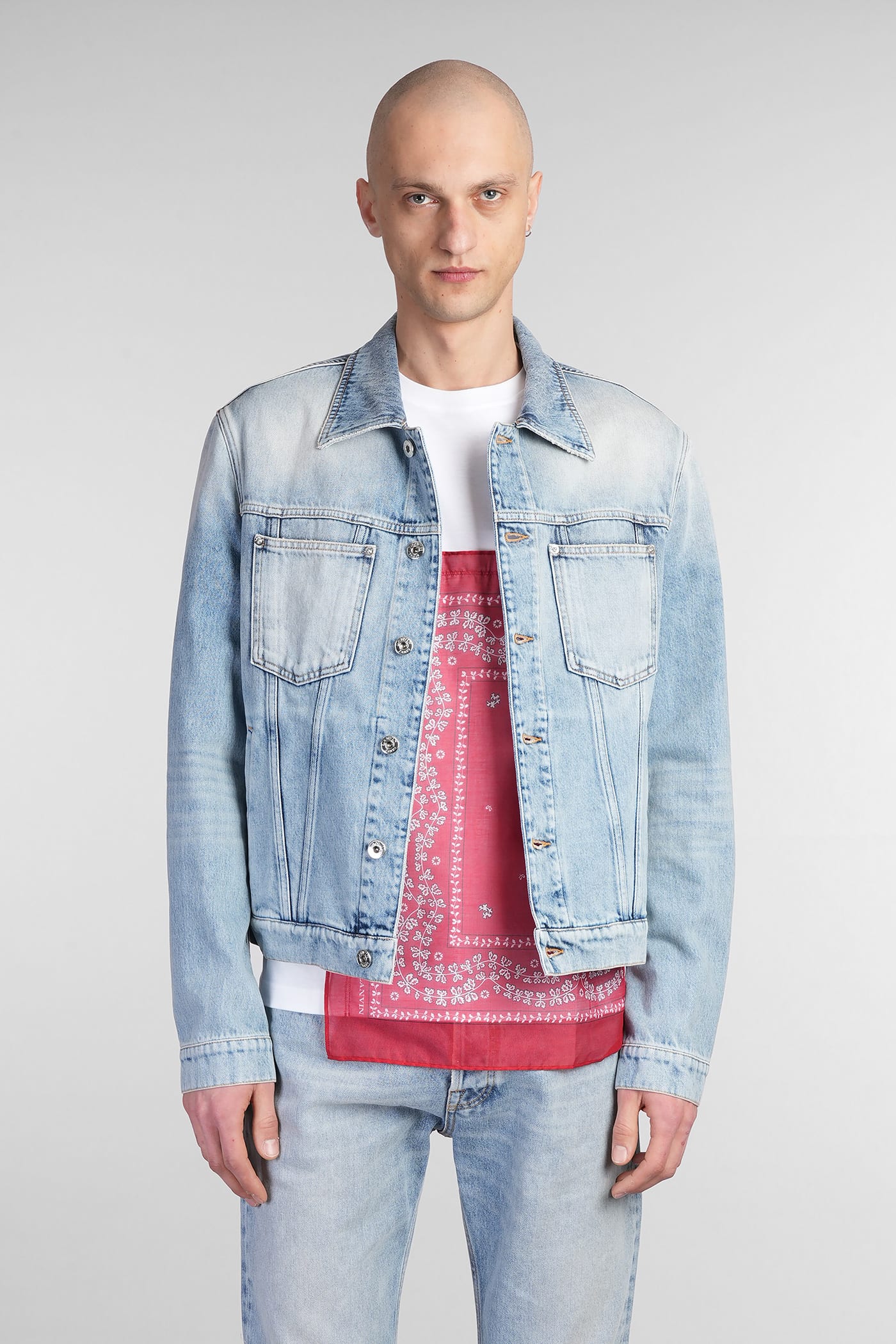 Lanvin Blue Regular Denim Jacket
