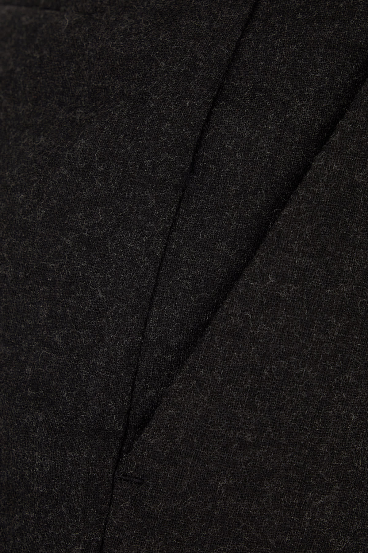 Alberta Ferretti Slate Wool Pants In Gray