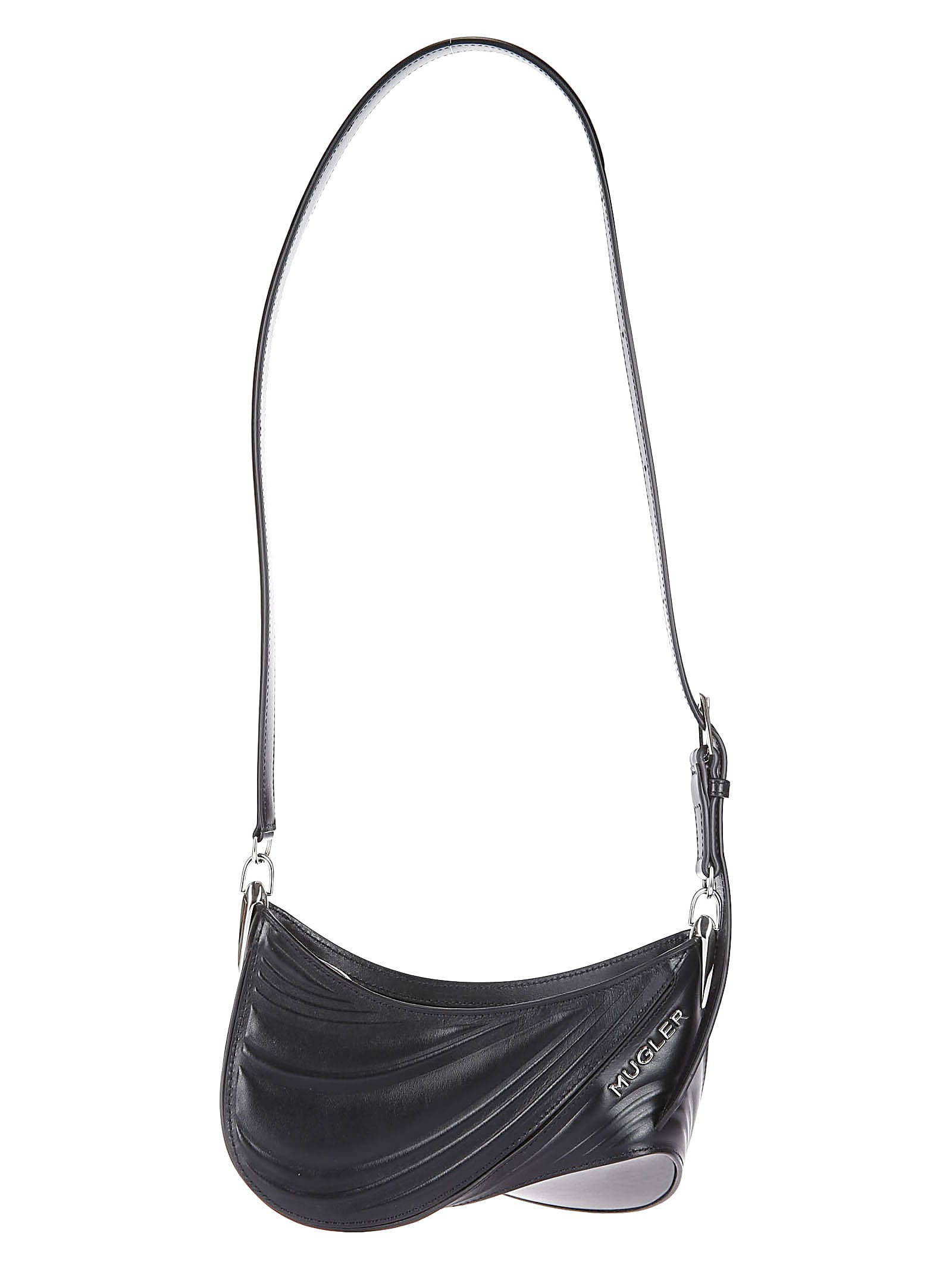 Mugler Small Bag Embossed Leather