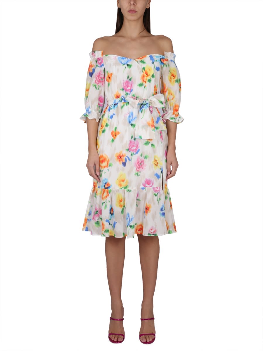 Dress With Floral Pattern